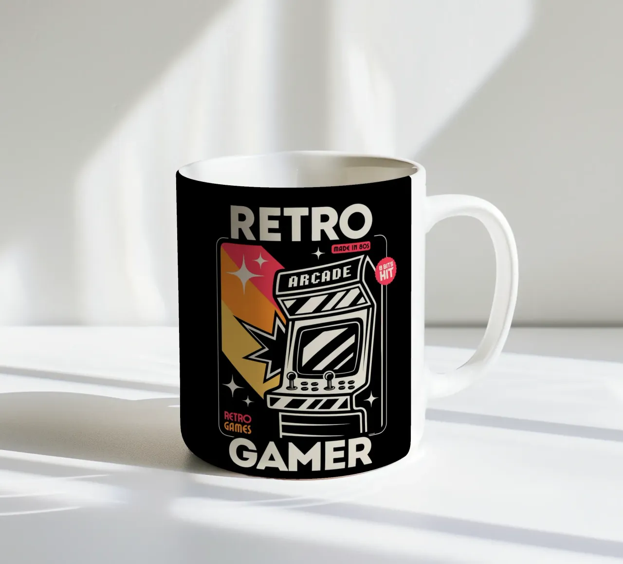 Retro Gamer - Made in 80s tazza in ceramica da LM2KONE