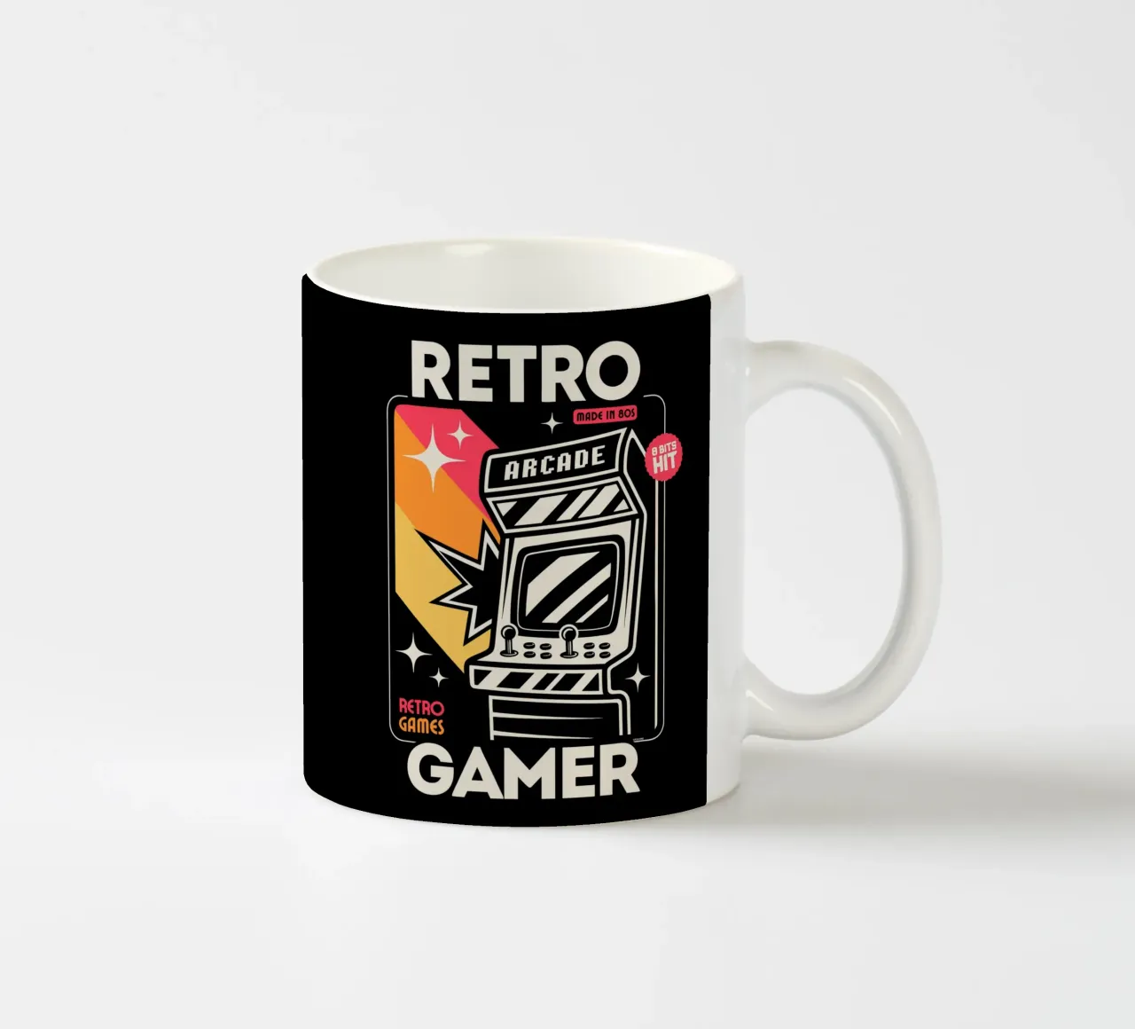Retro Gamer - Made in 80s tazza in ceramica da LM2KONE