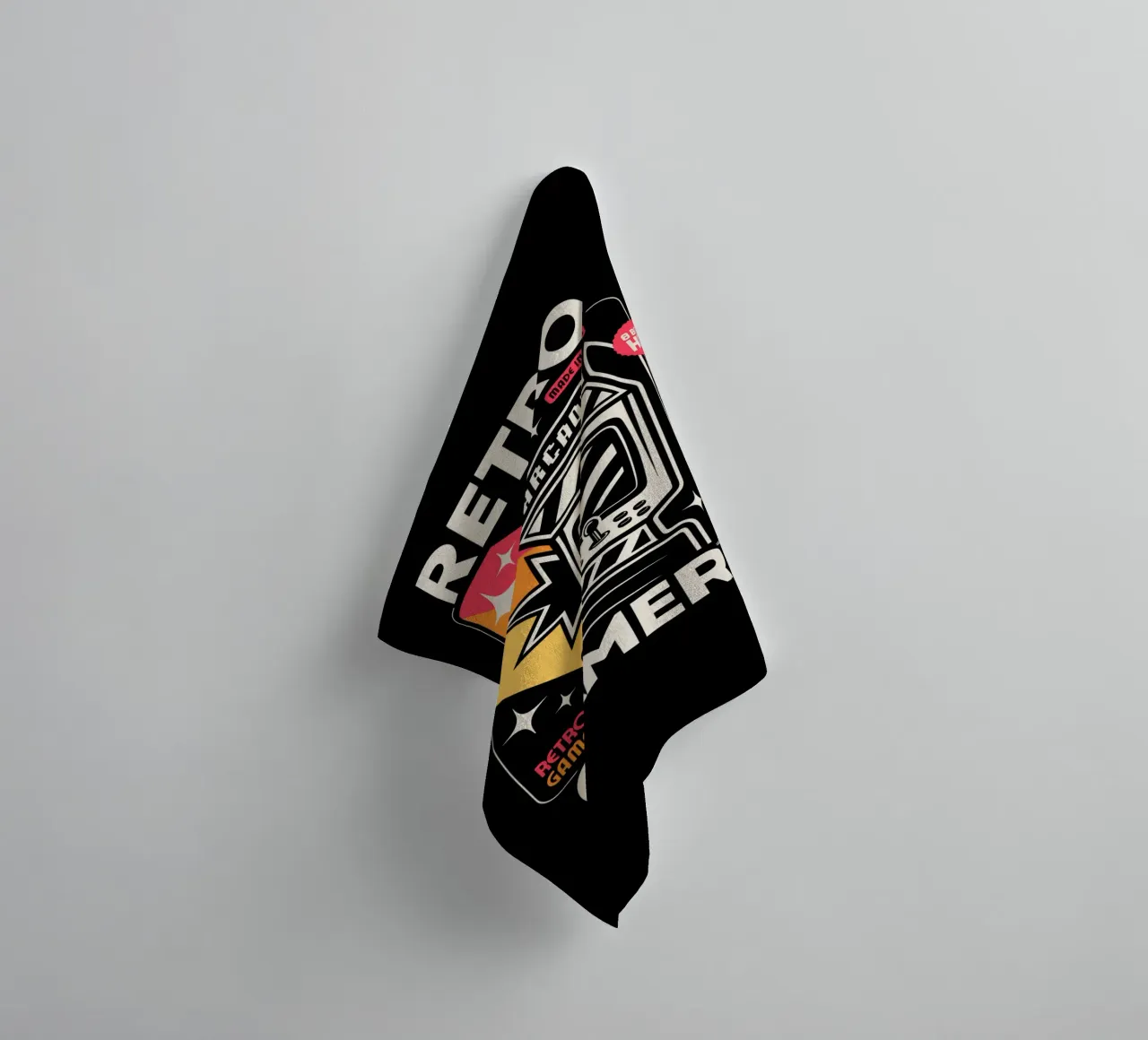 Retro Gamer - Made in the 80s towel by LM2KONE