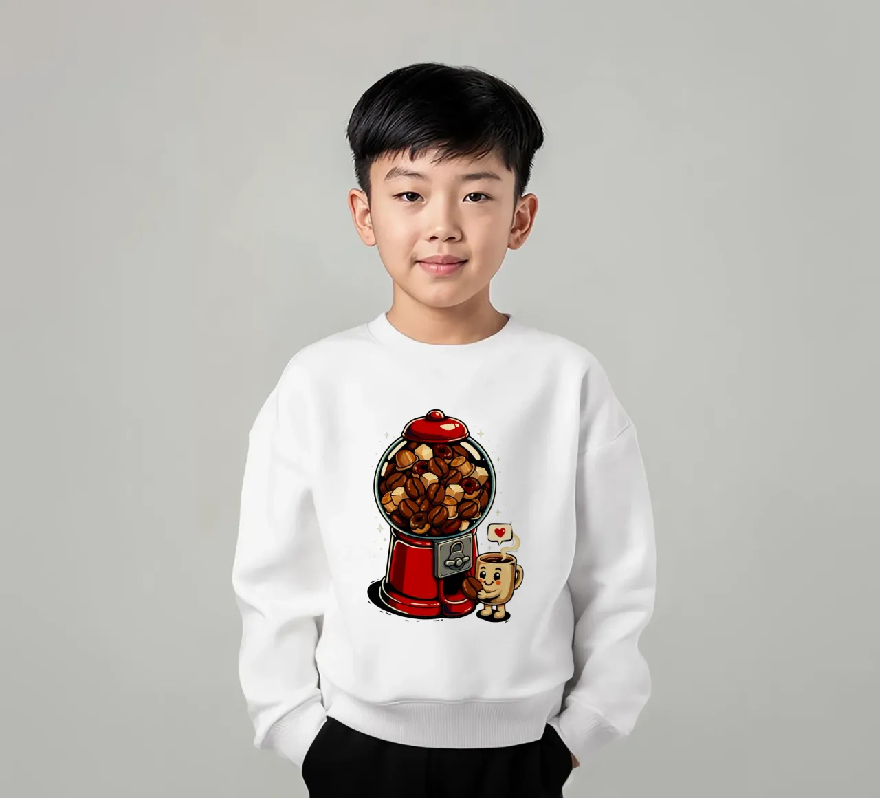 Caffè Gumball felpa bambino da LM2KONE