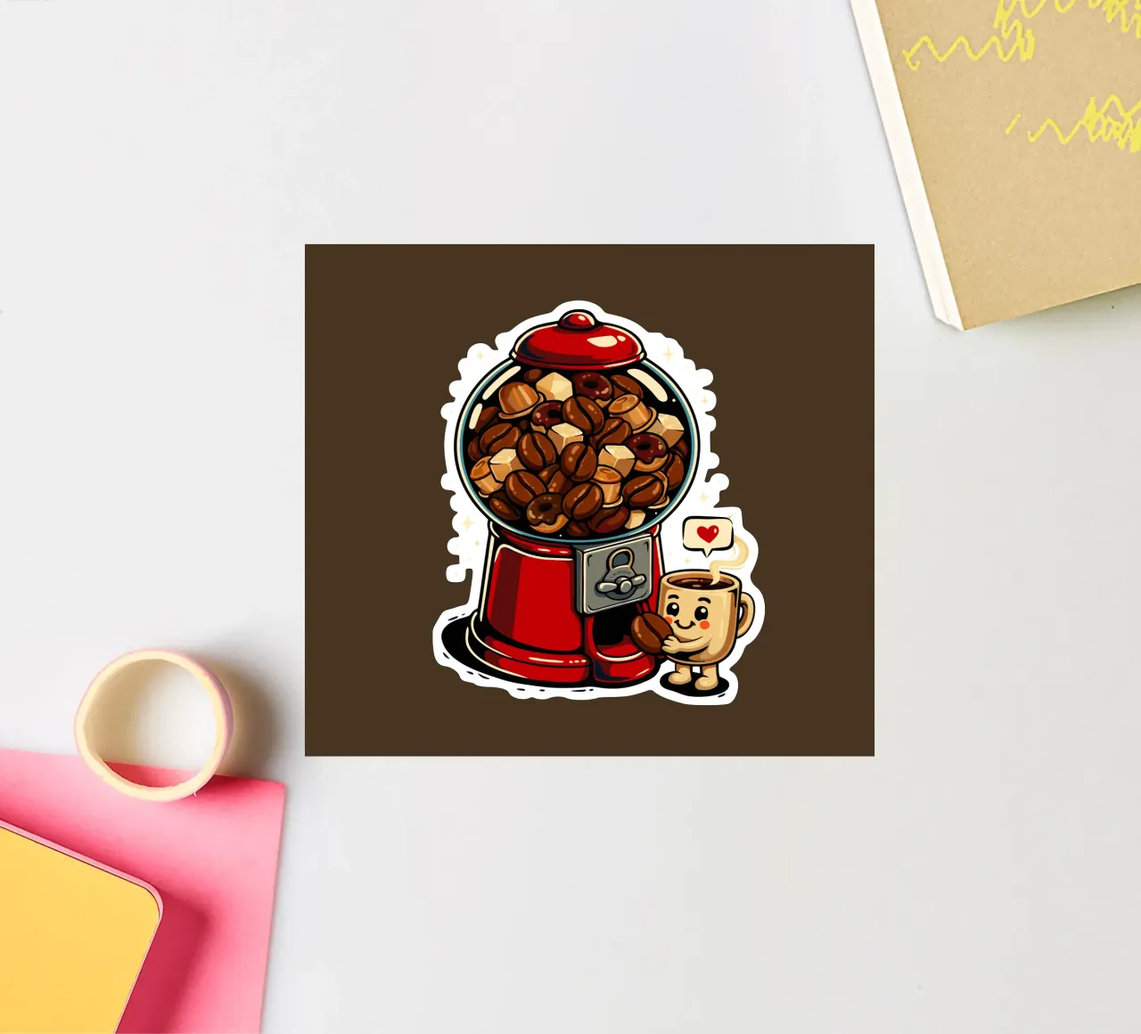 Gumball Coffee sticker by LM2KONE