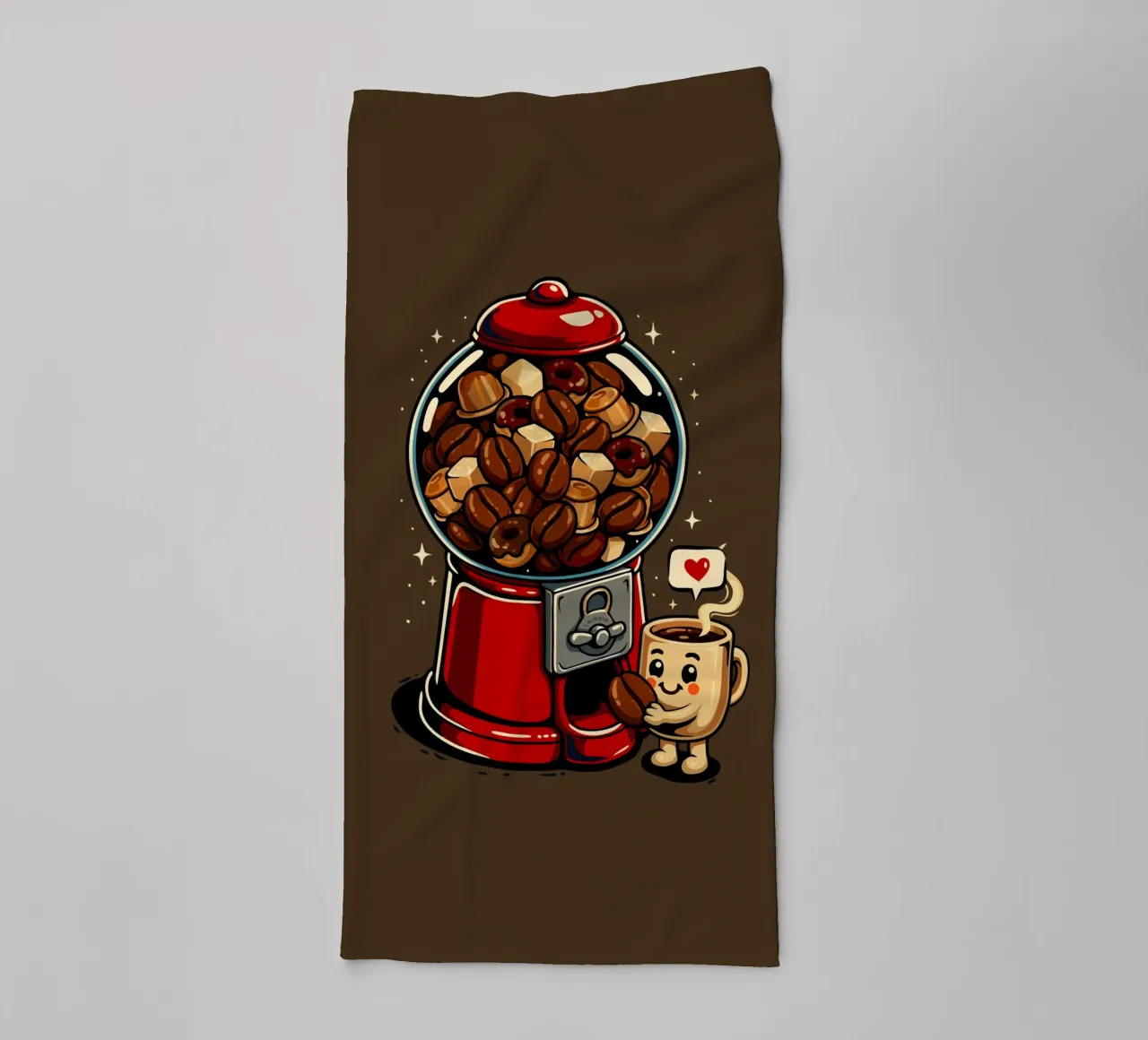 Caffè Gumball asciugamano da bagno da LM2KONE