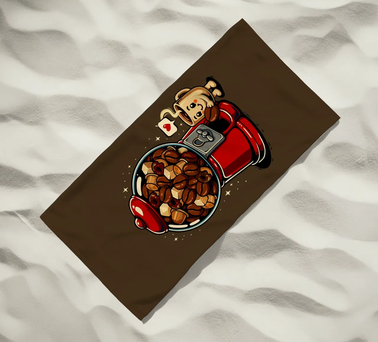 Caffè Gumball telo mare da LM2KONE