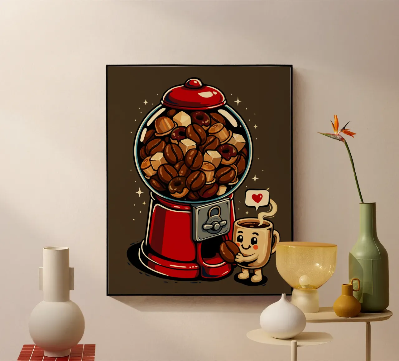 Caffè Gumball plexiglass da LM2Kone