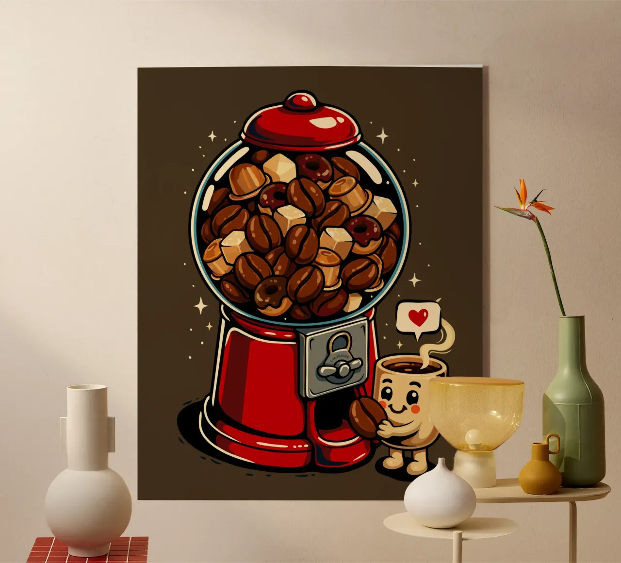 Caffè Gumball plexiglass da LM2Kone