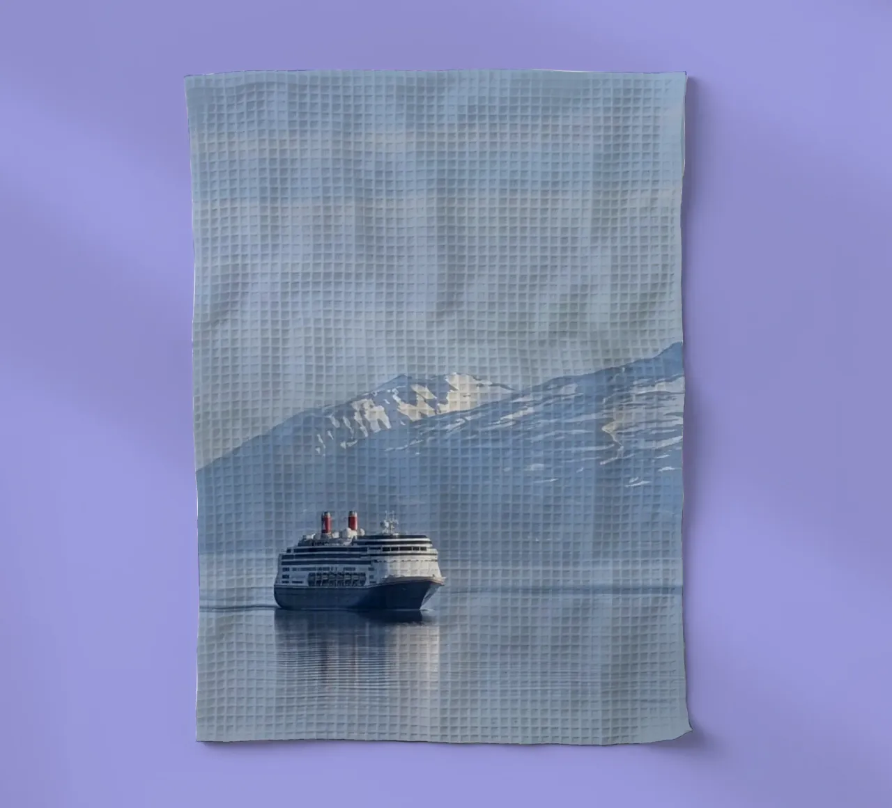 Akureyri, Islande, motif 4 torchon de ZAMART - Fotografie