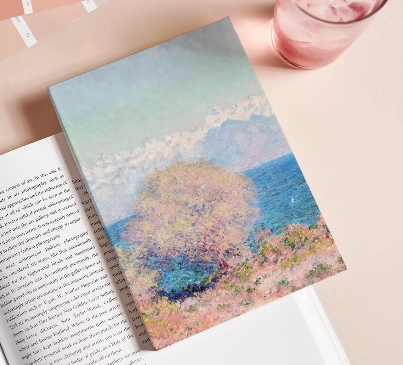 View of Cap d'Antibes Claude Monet diario da apoloprints