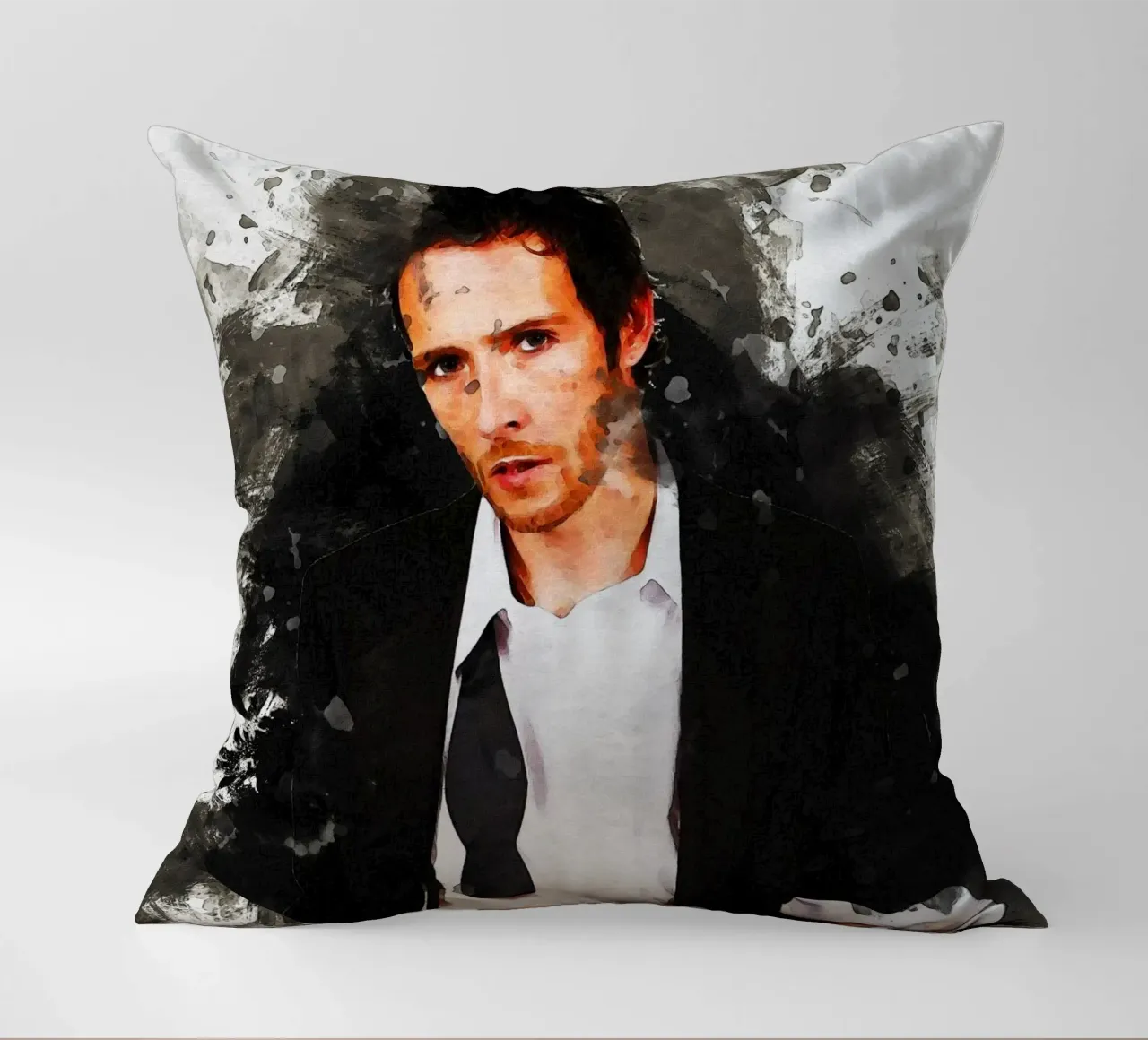 Sbaffo di ritratto Scott Weiland cuscino da Gunawan Rb