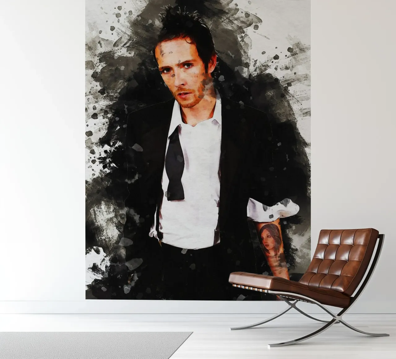 Smudge of Portrait Scott Weiland photo wallpaper by Gunawan Rb