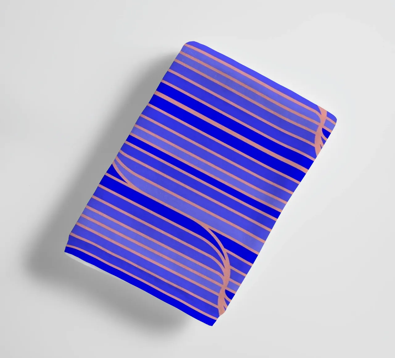 Geo Stripes blu cobalto asciugamano da bagno da SilverPegasus