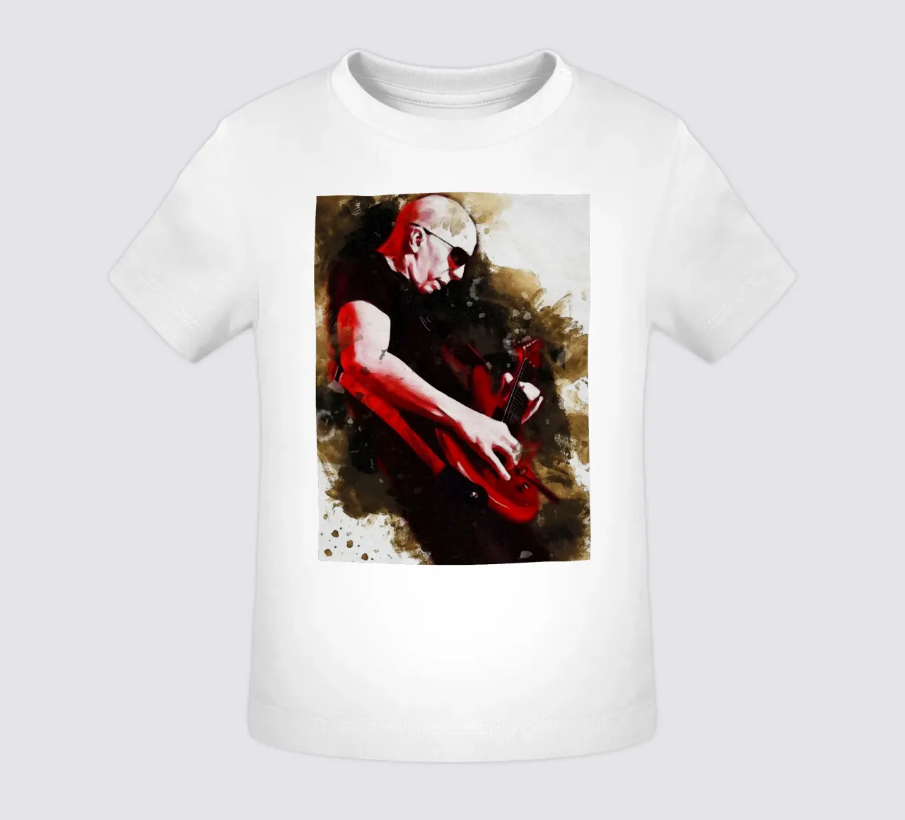 Smudge Joseph Joe Satriani Baby T-Shirt von Gunawan Rb