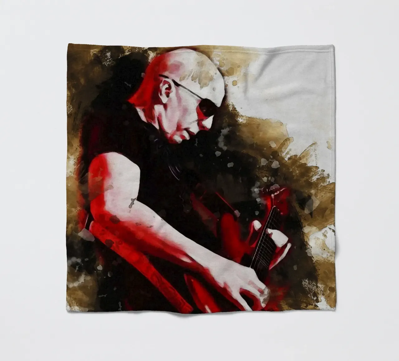 Smudge Joseph Joe Satriani coperta in pile da Gunawan Rb