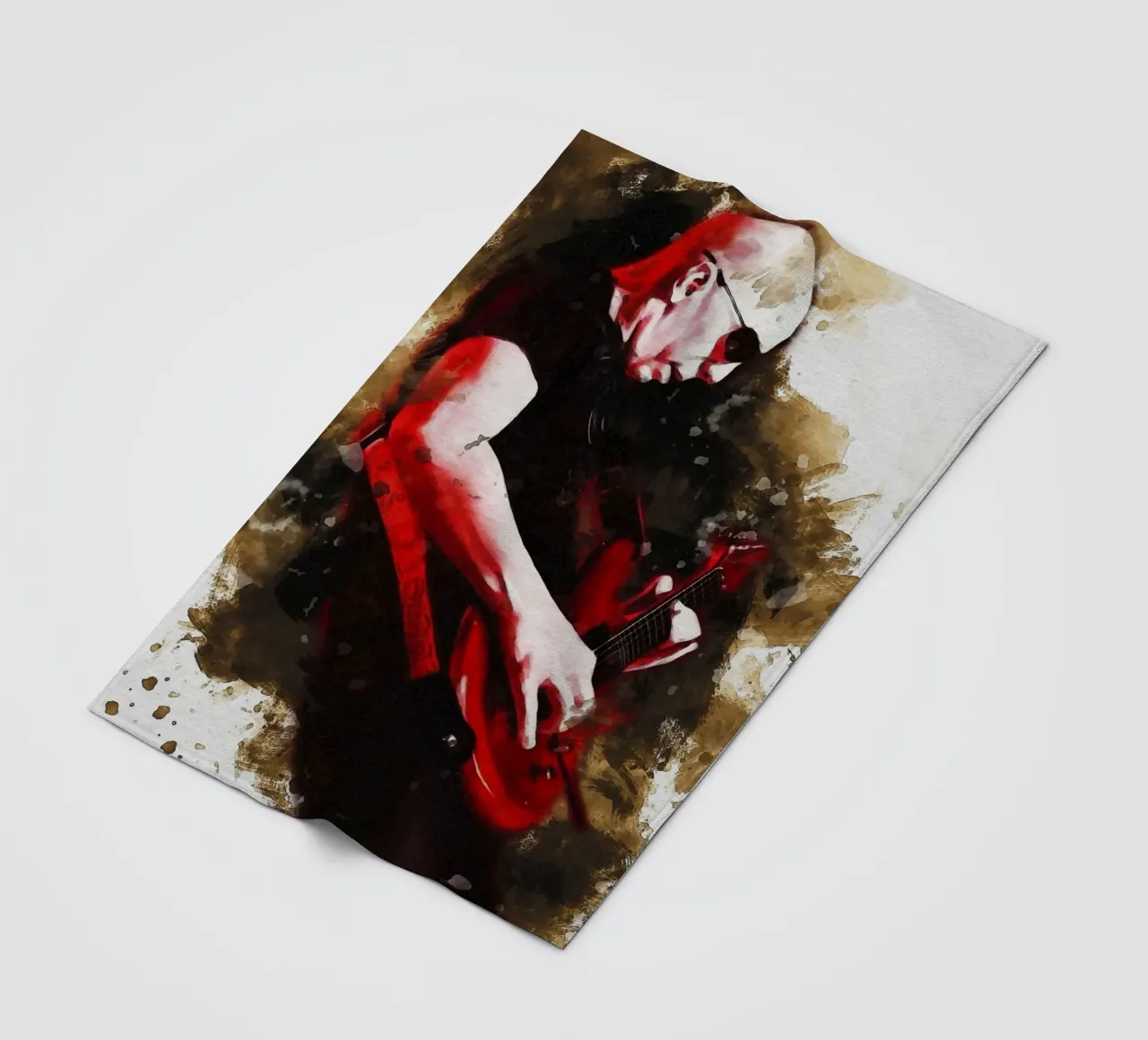 Smudge Joseph Joe Satriani coperta in pile da Gunawan Rb