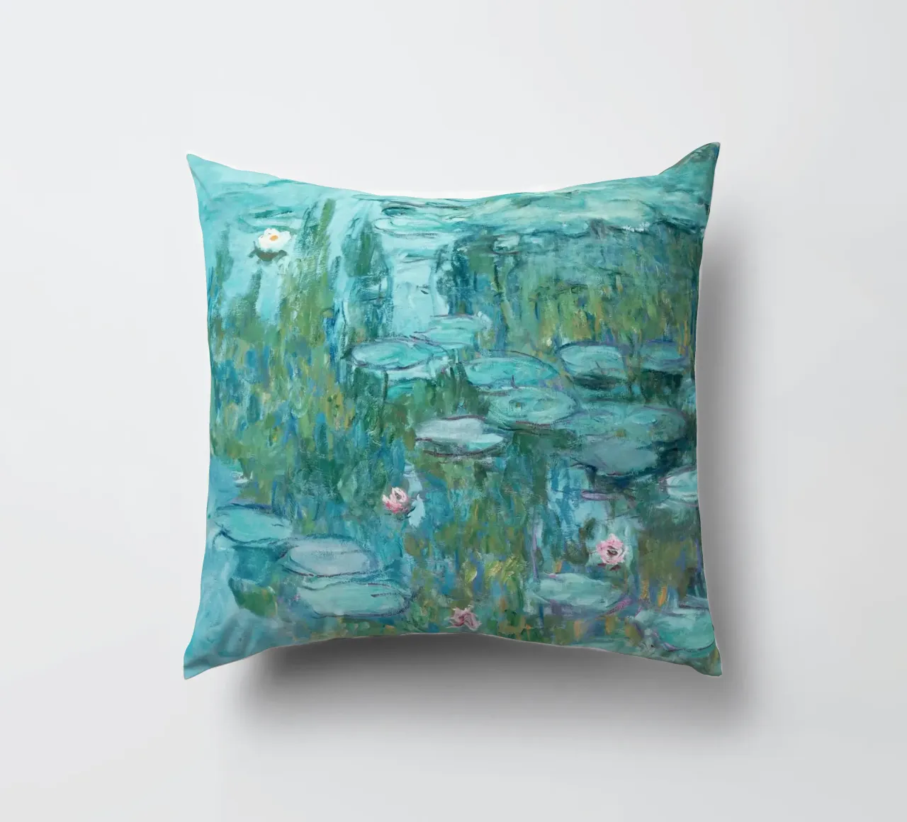 Monet Water Lilies (c. 1915) cuscino da apoloprints