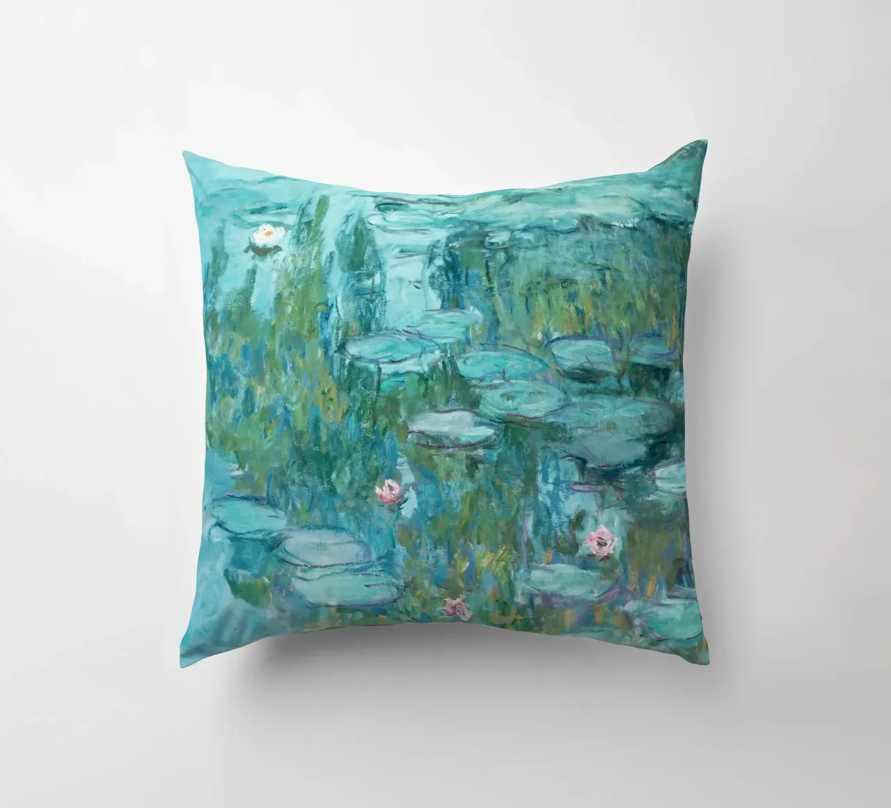 Monet Water Lilies (c. 1915) cuscino da apoloprints