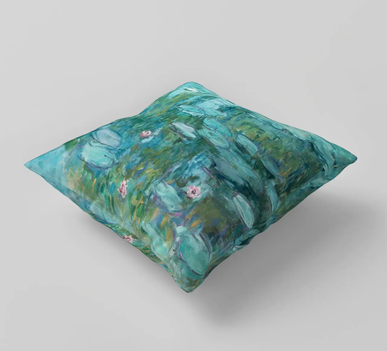 Monet Water Lilies (c. 1915) cuscino da apoloprints