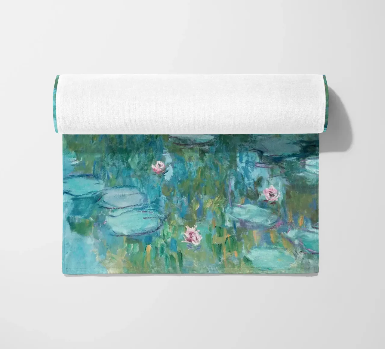 Monet Water Lilies (c. 1915) telo mare da apoloprints