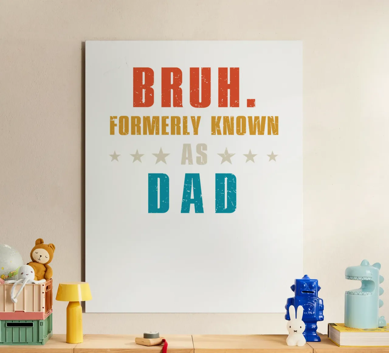 Bruh. Formerly known as Dad alluminio dibond da edsonramosart