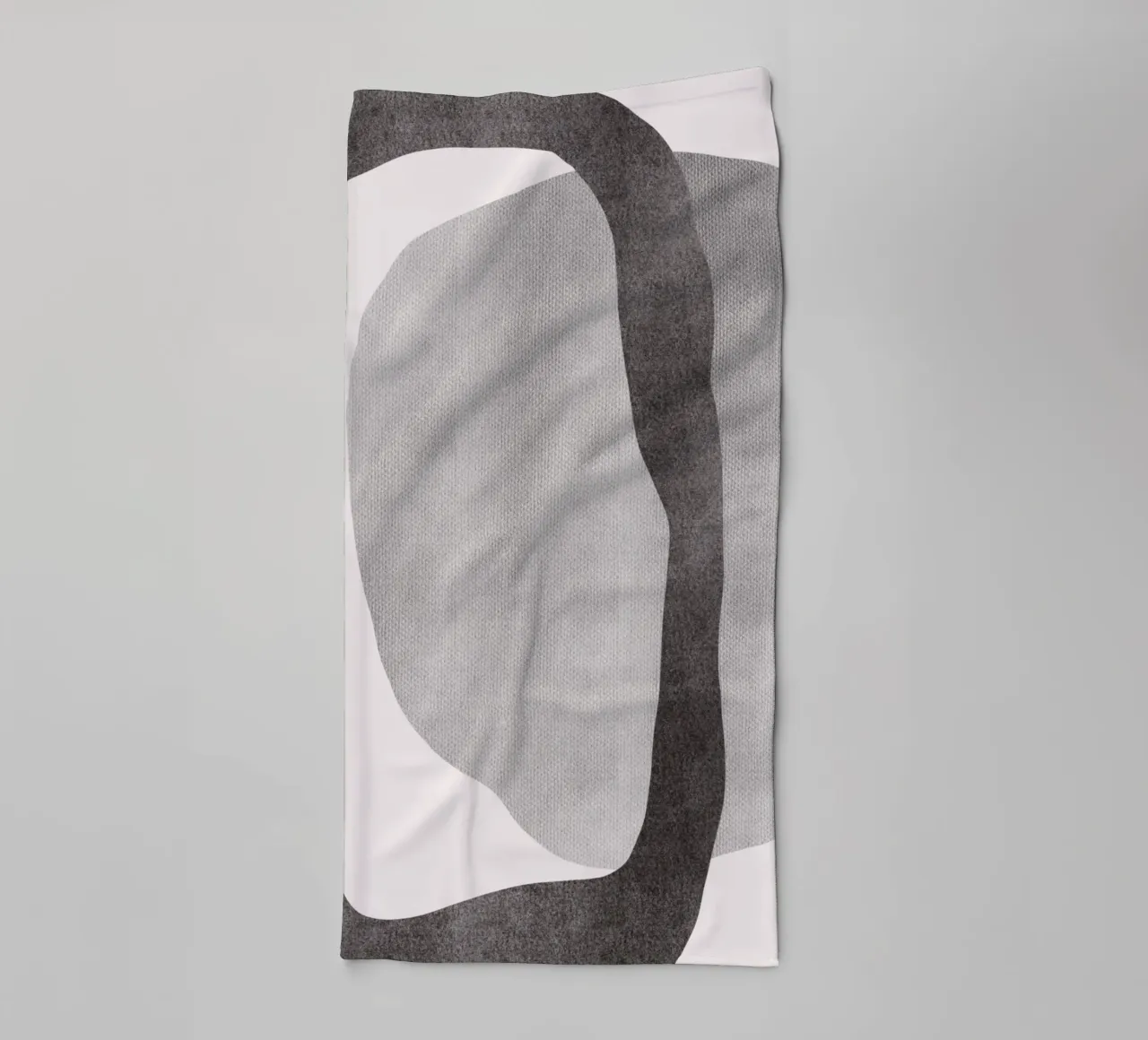 Abstrait noir et audacieux 09 serviette de bain de Little Dean