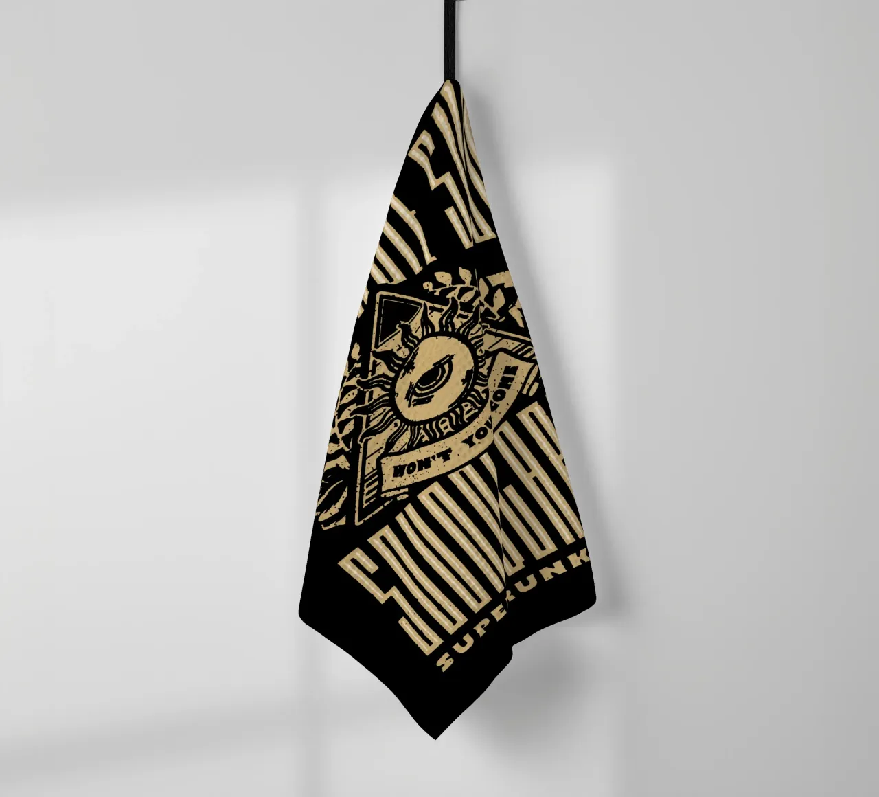 Sole del buco nero, non venire canovaccio da cucina da Gunawan Rb