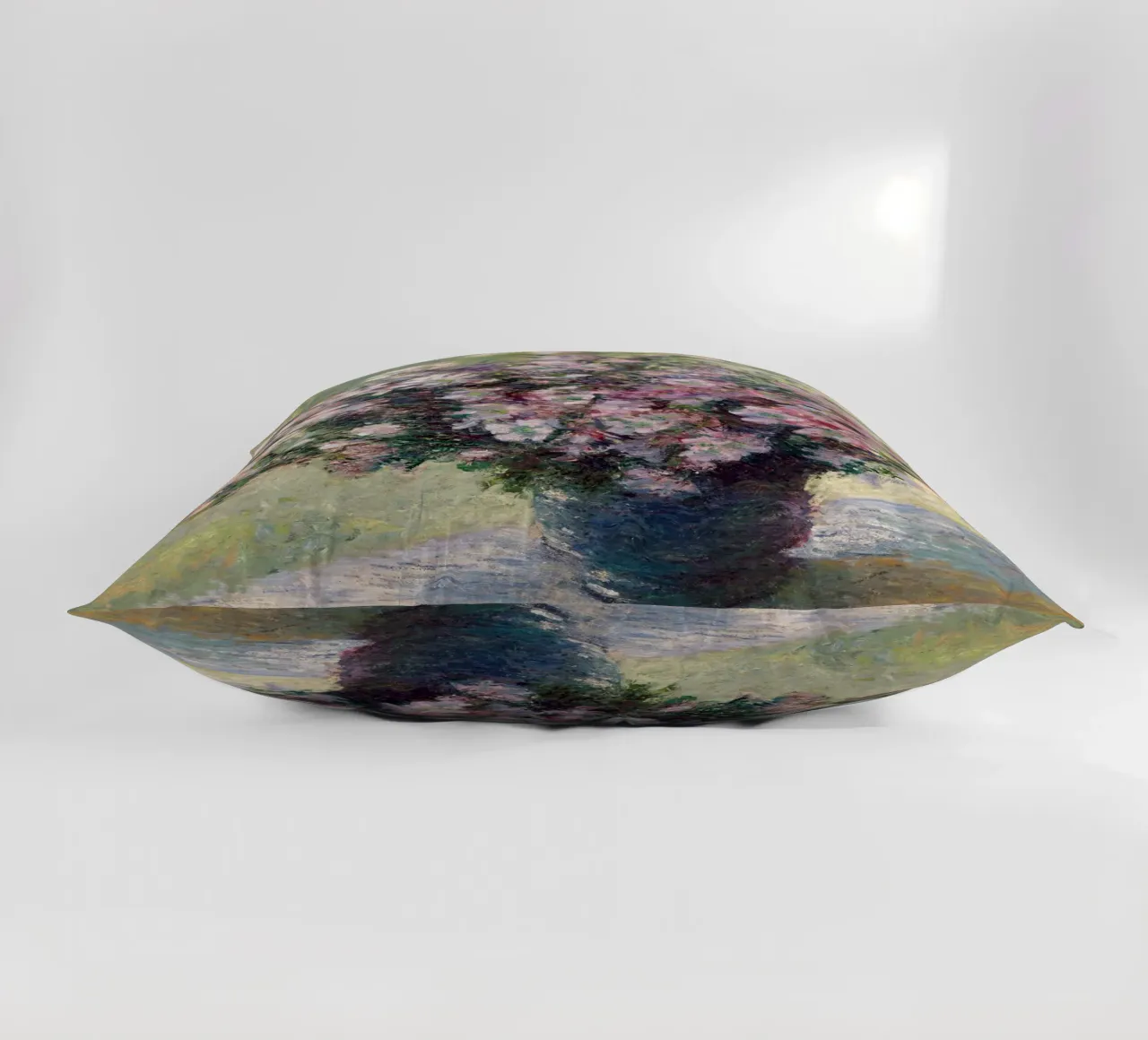 Monet - Vase of Flowers 1881 cuscino da apoloprints