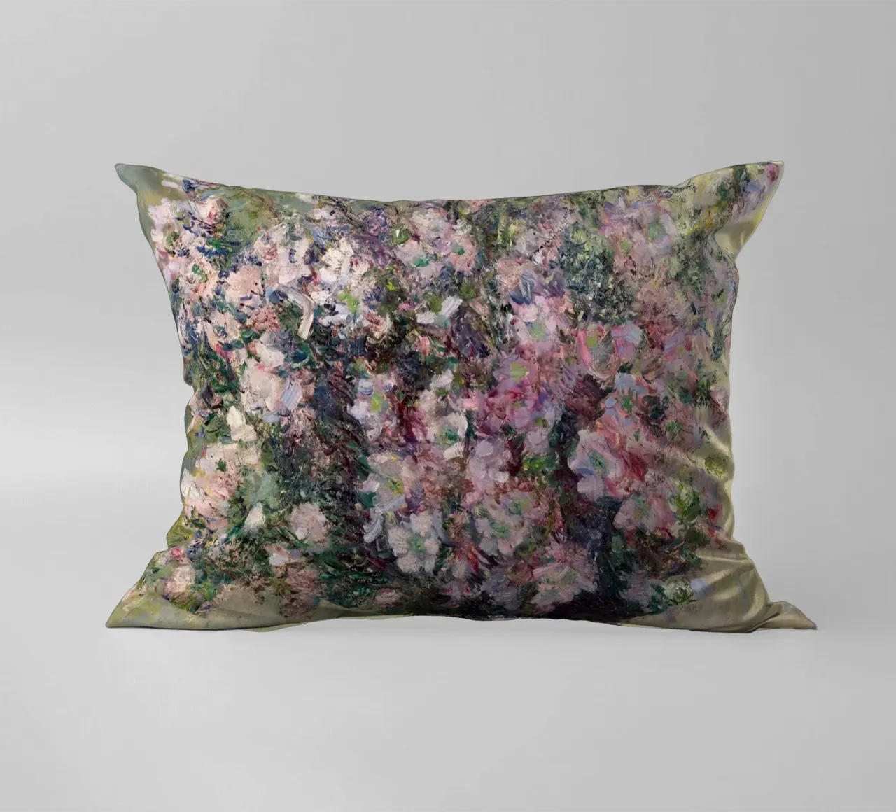 Monet - Vase of Flowers 1881 cuscino da apoloprints