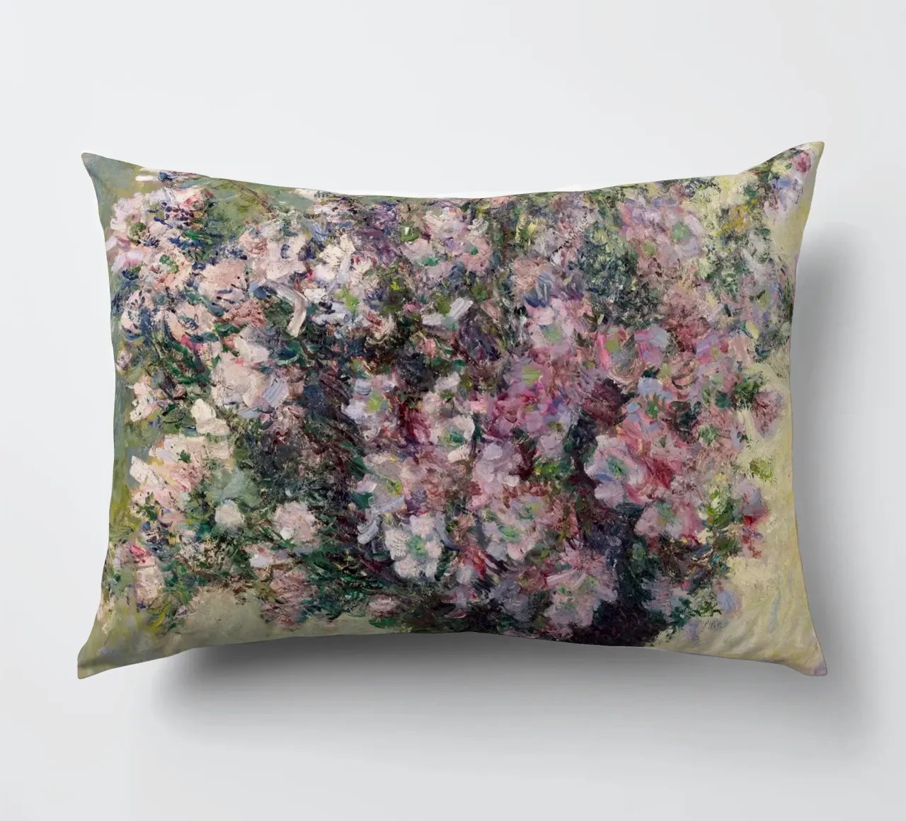 Monet - Vase of Flowers 1881 cuscino da apoloprints