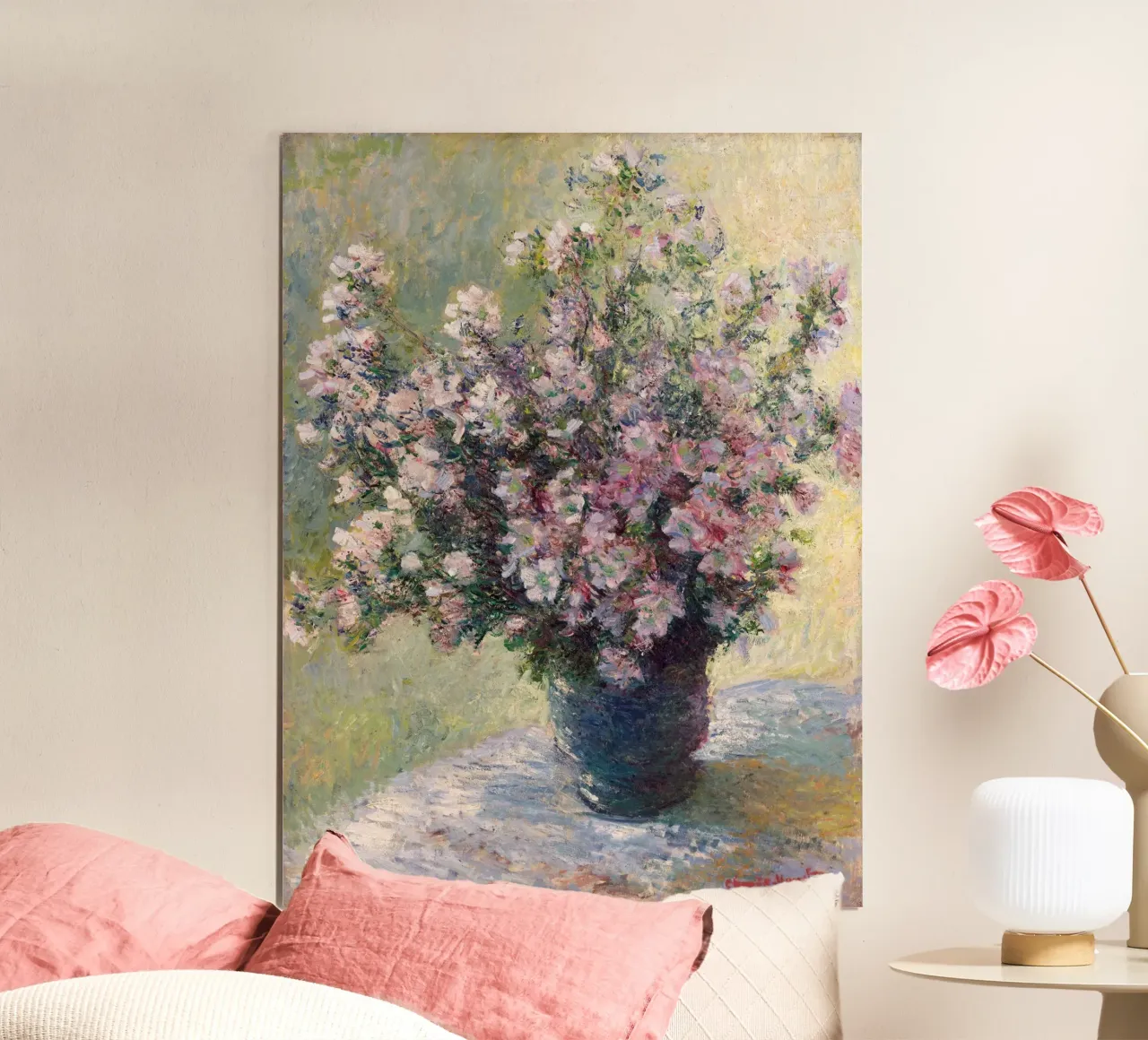 Monet - Vase of Flowers 1881 poster da apoloprints