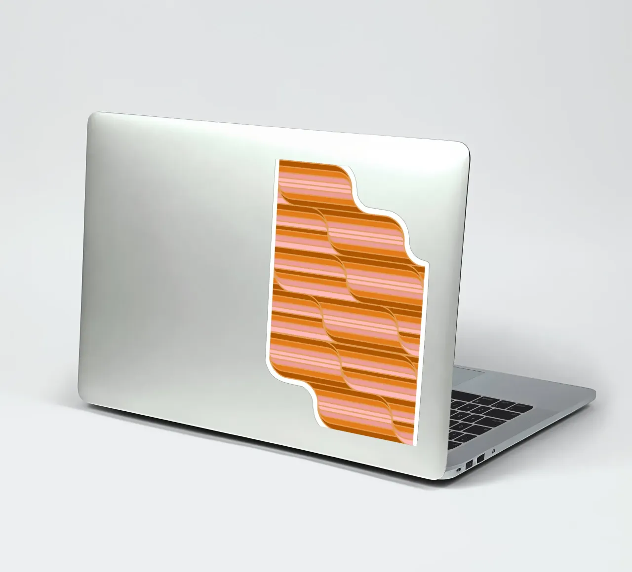 Geo Stripes Butterscotch adesivo da SilverPegasus