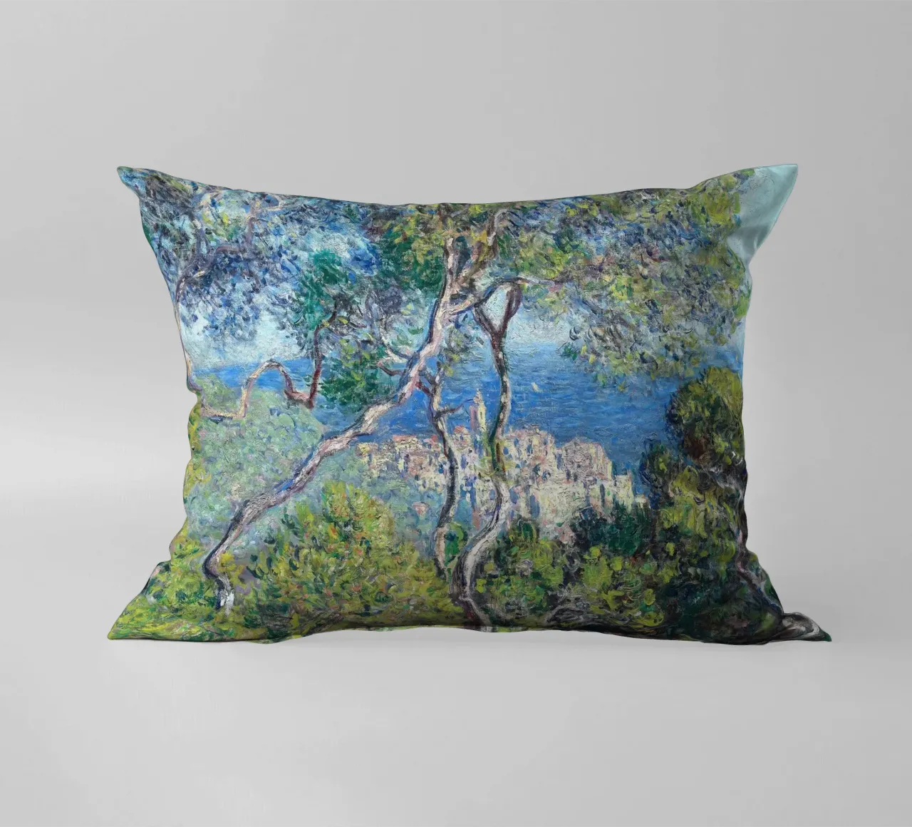 Bordighera Claude Monet 1884 cuscino da apoloprints