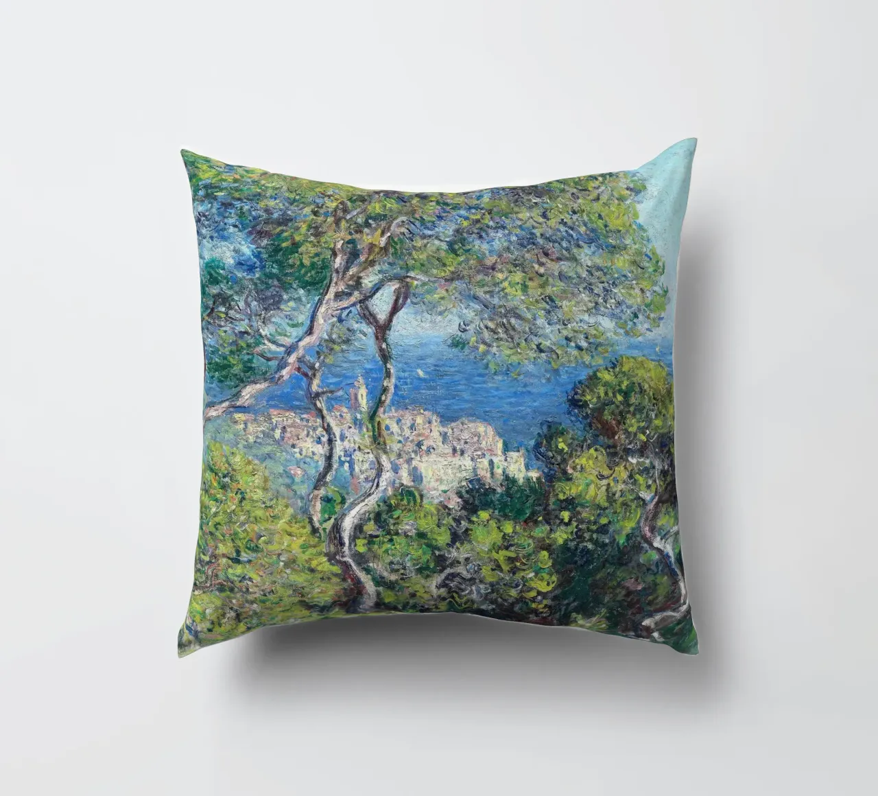 Bordighera Claude Monet 1884 cuscino da apoloprints