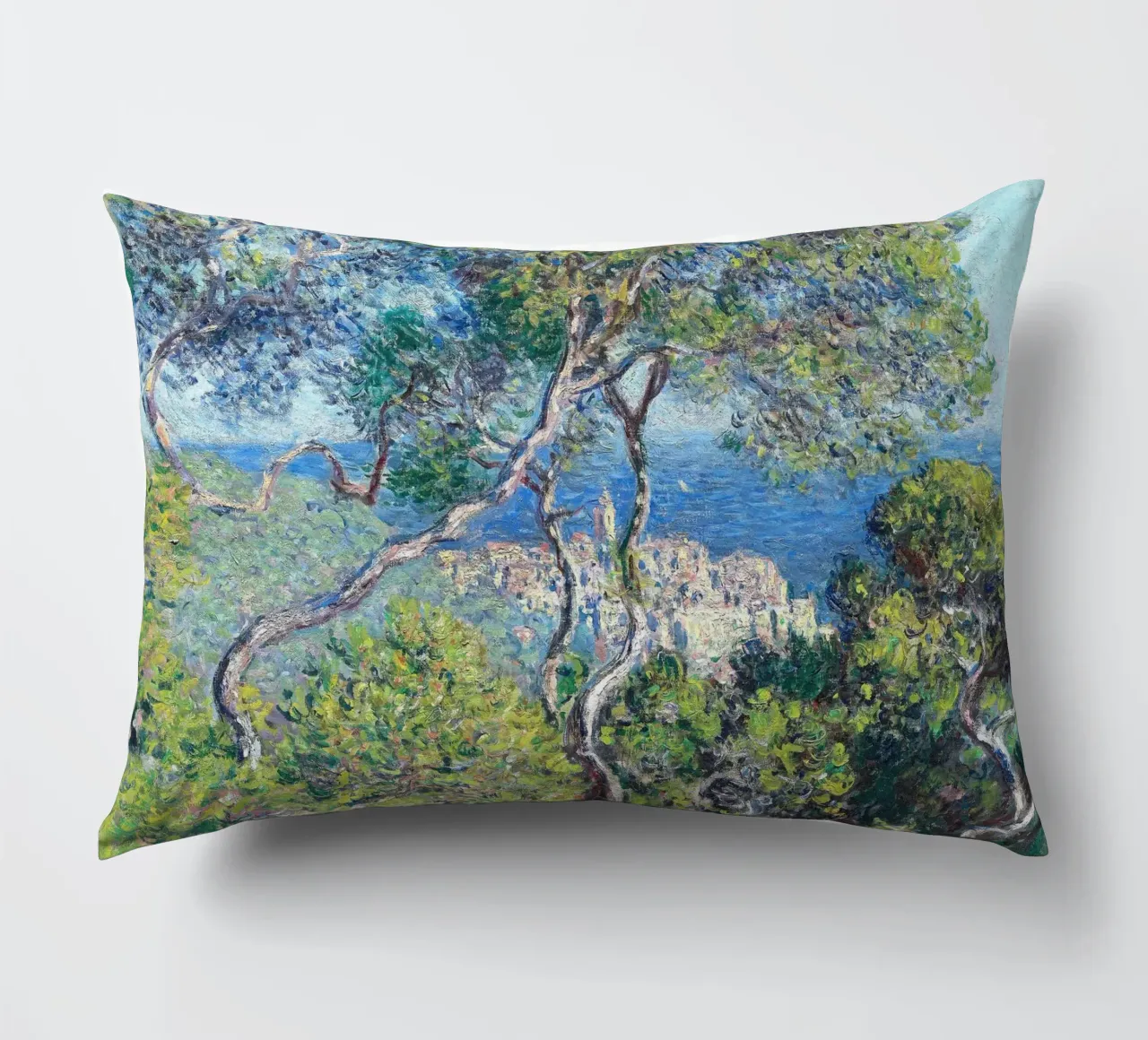 Bordighera Claude Monet 1884 cuscino da apoloprints