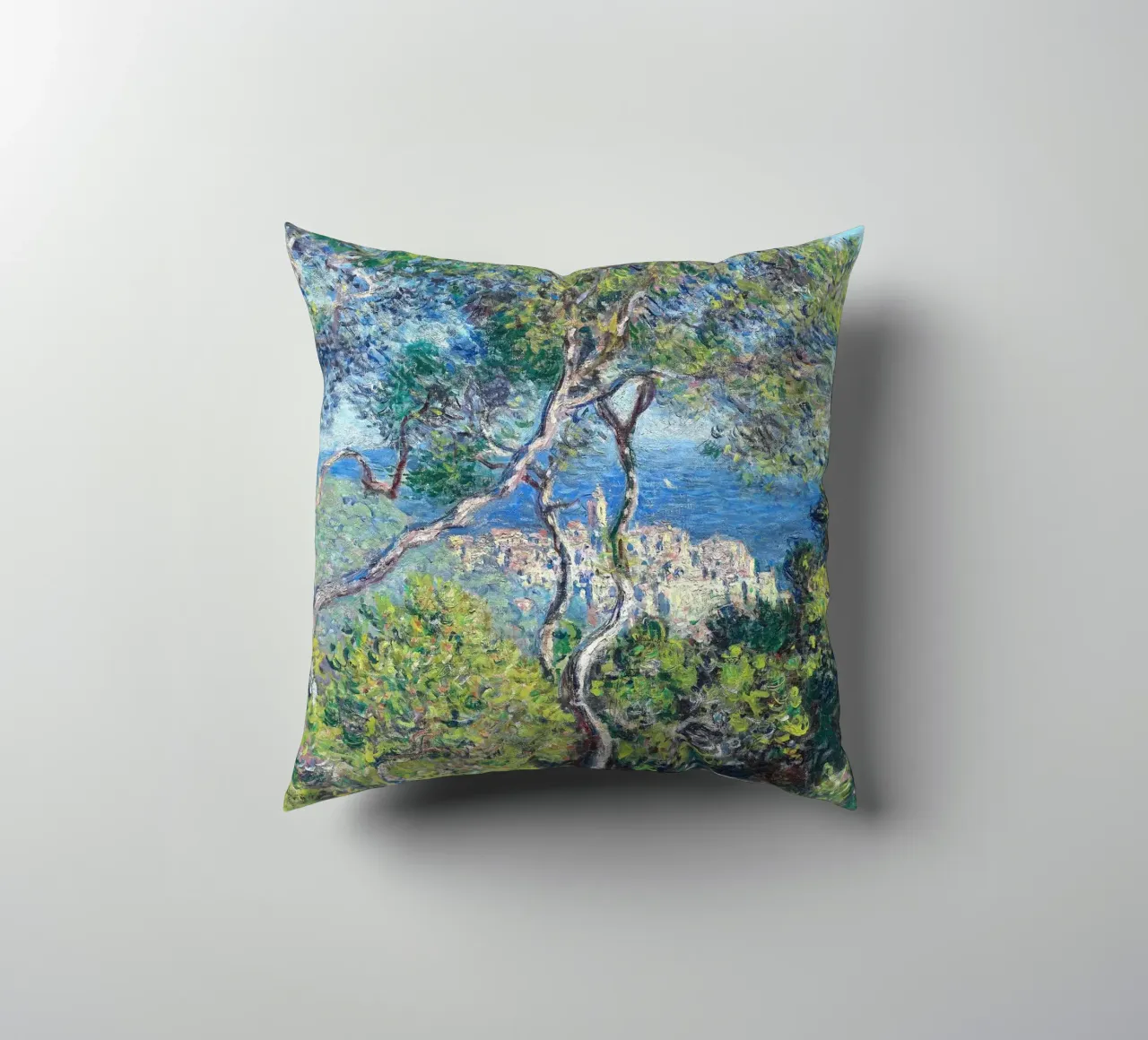 Bordighera Claude Monet 1884 cuscino da apoloprints