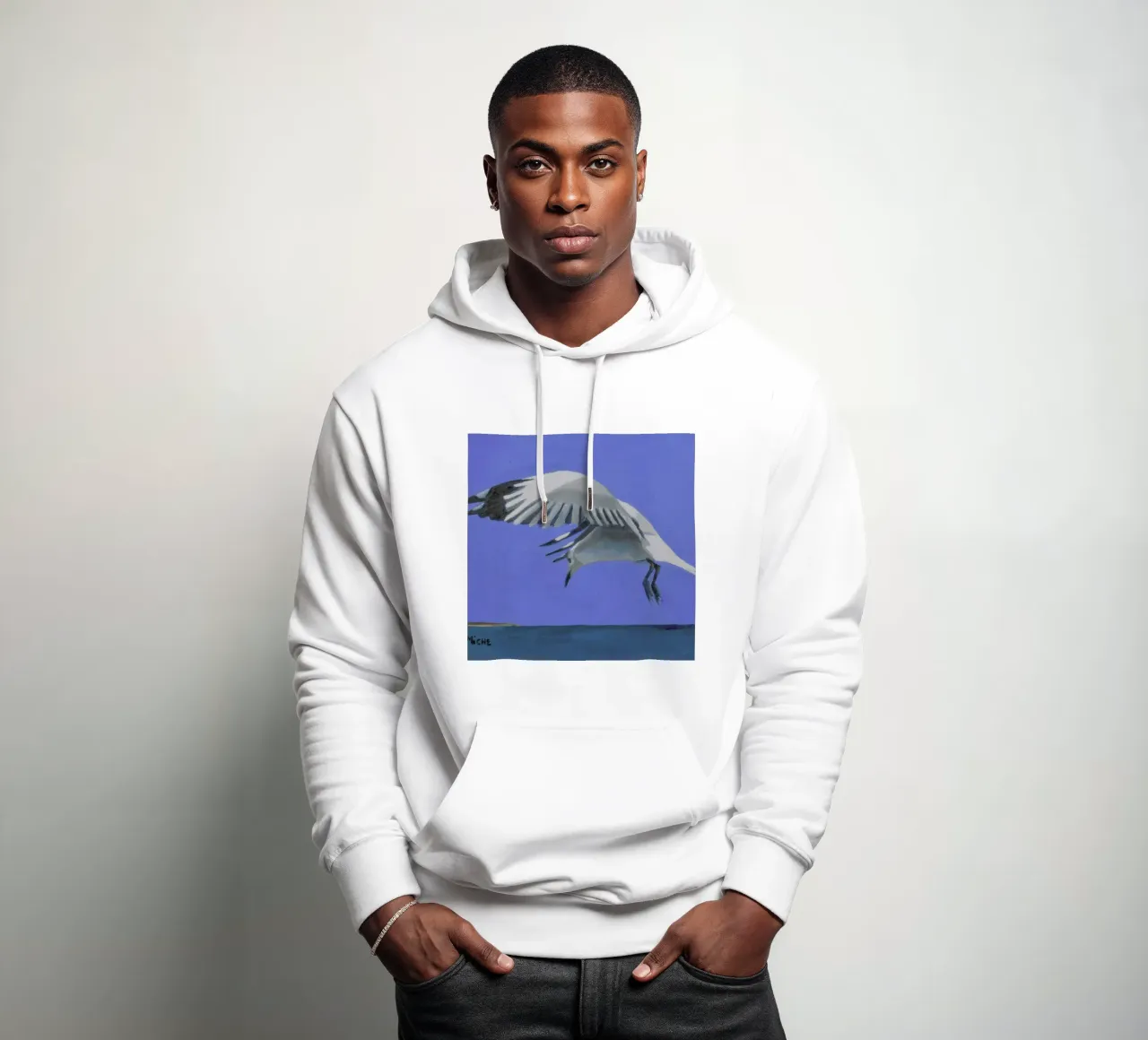 Freedom Over Robben Island II felpa con cappuccio da Miche Watkins