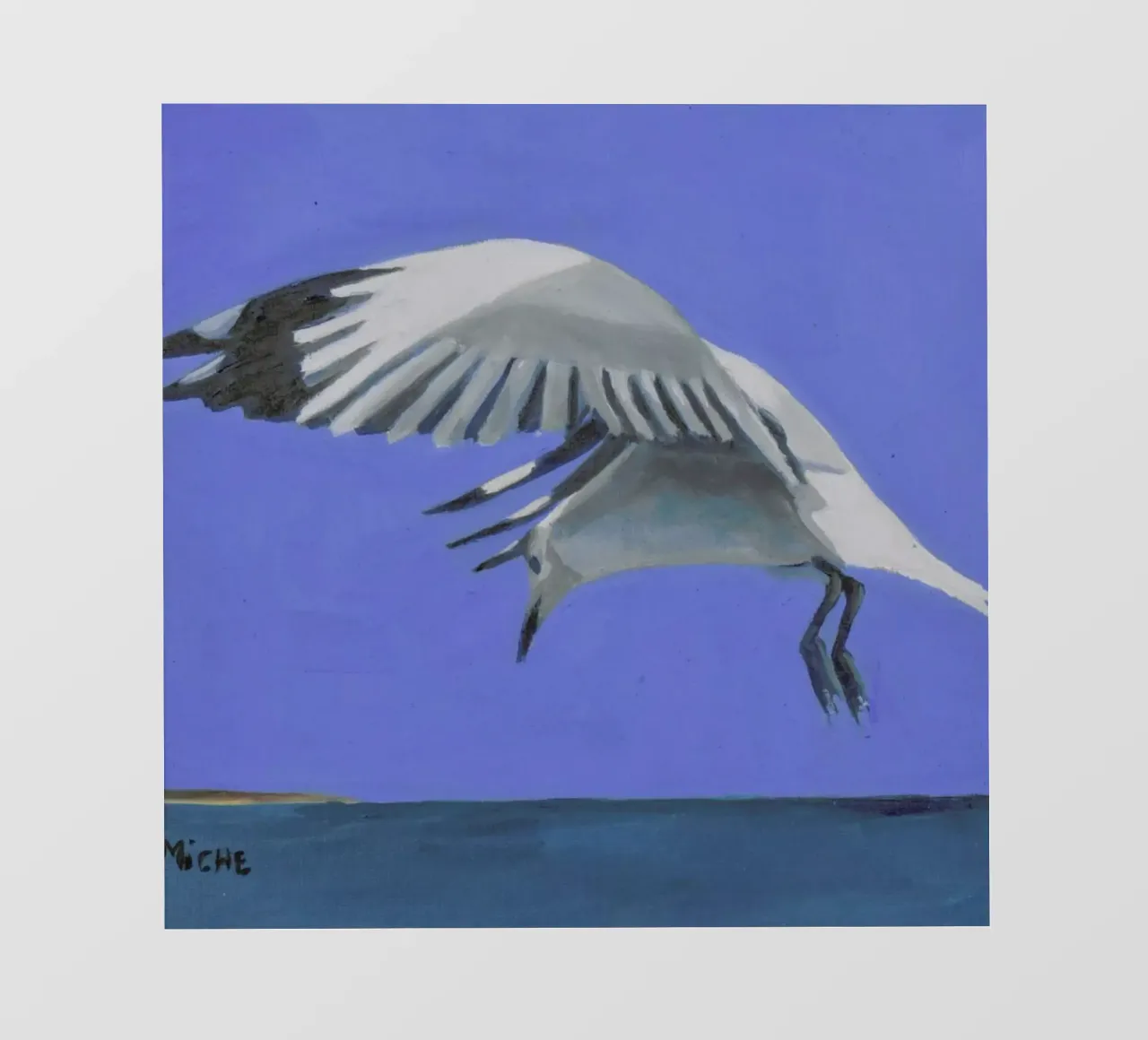 Freedom Over Robben Island II telo in pvc da Miche Watkins
