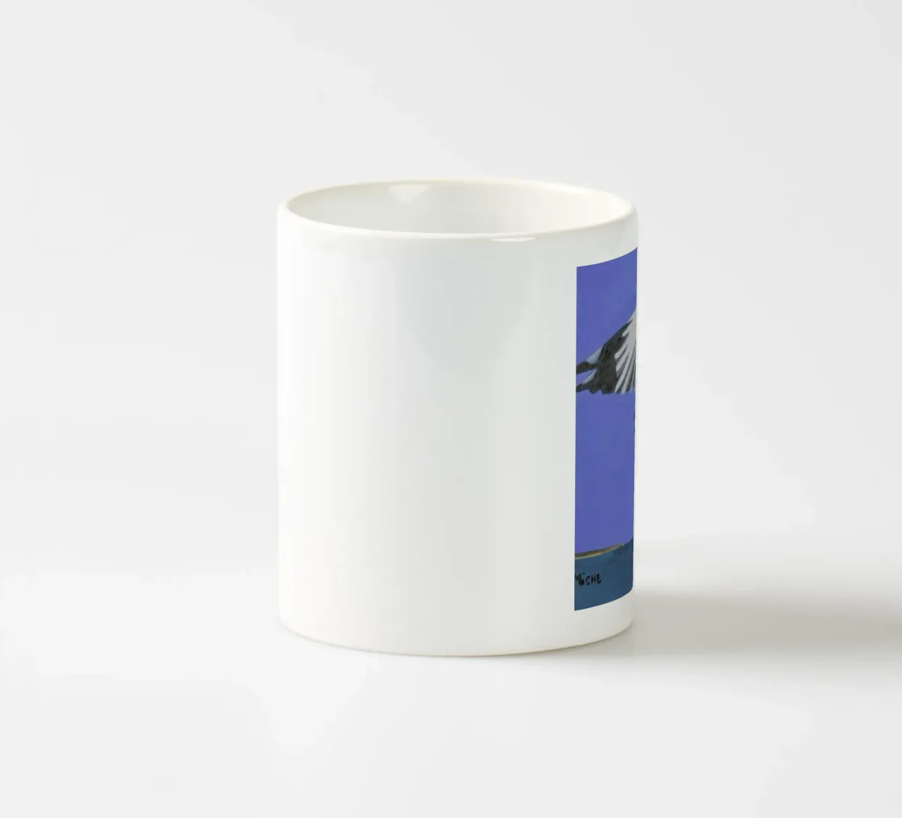 Freedom Over Robben Island II tazza in ceramica da Miche Watkins