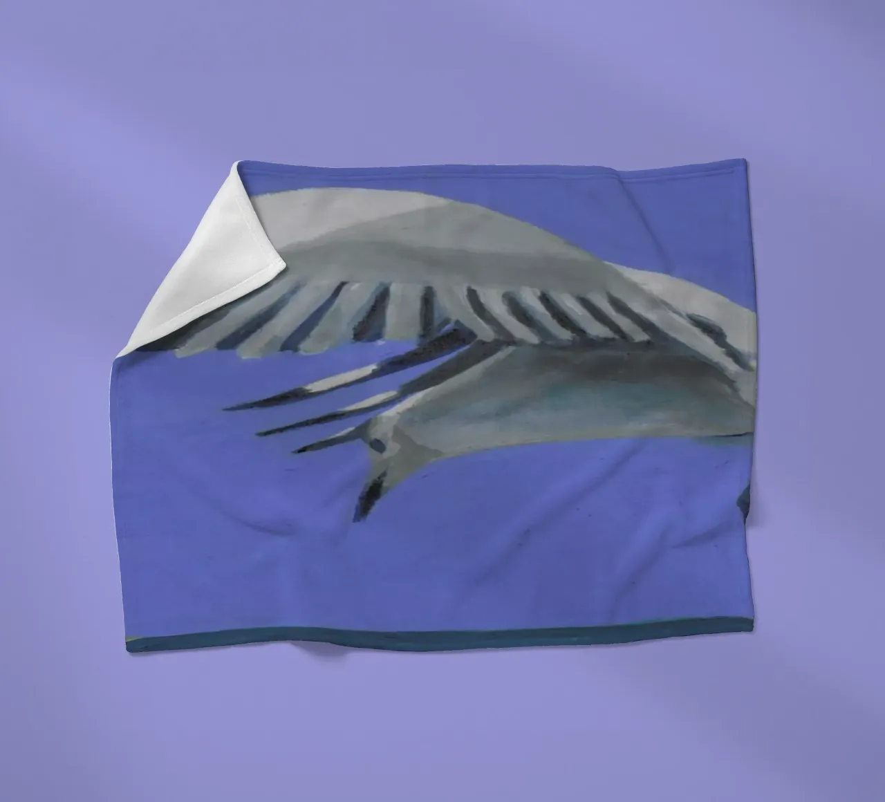 Freedom Over Robben Island II coperta in pile da Miche Watkins
