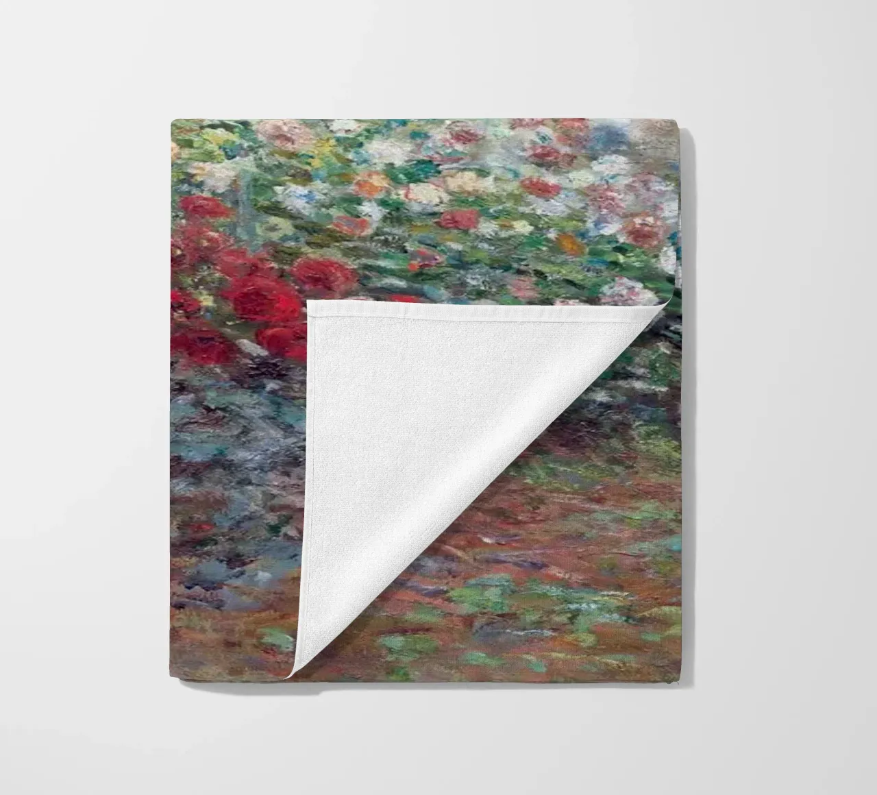 Monet - The Artist's Garden in Argenteuil telo mare da apoloprints