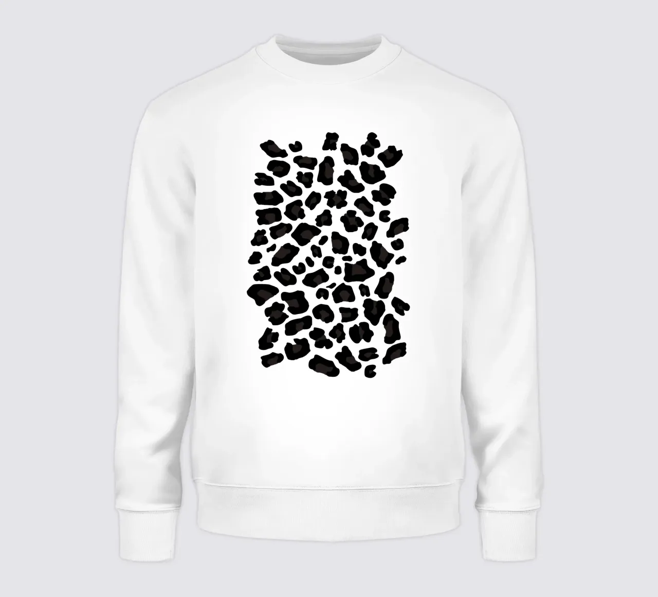Leopard Print 2.0 Black felpa da SilverPegasus