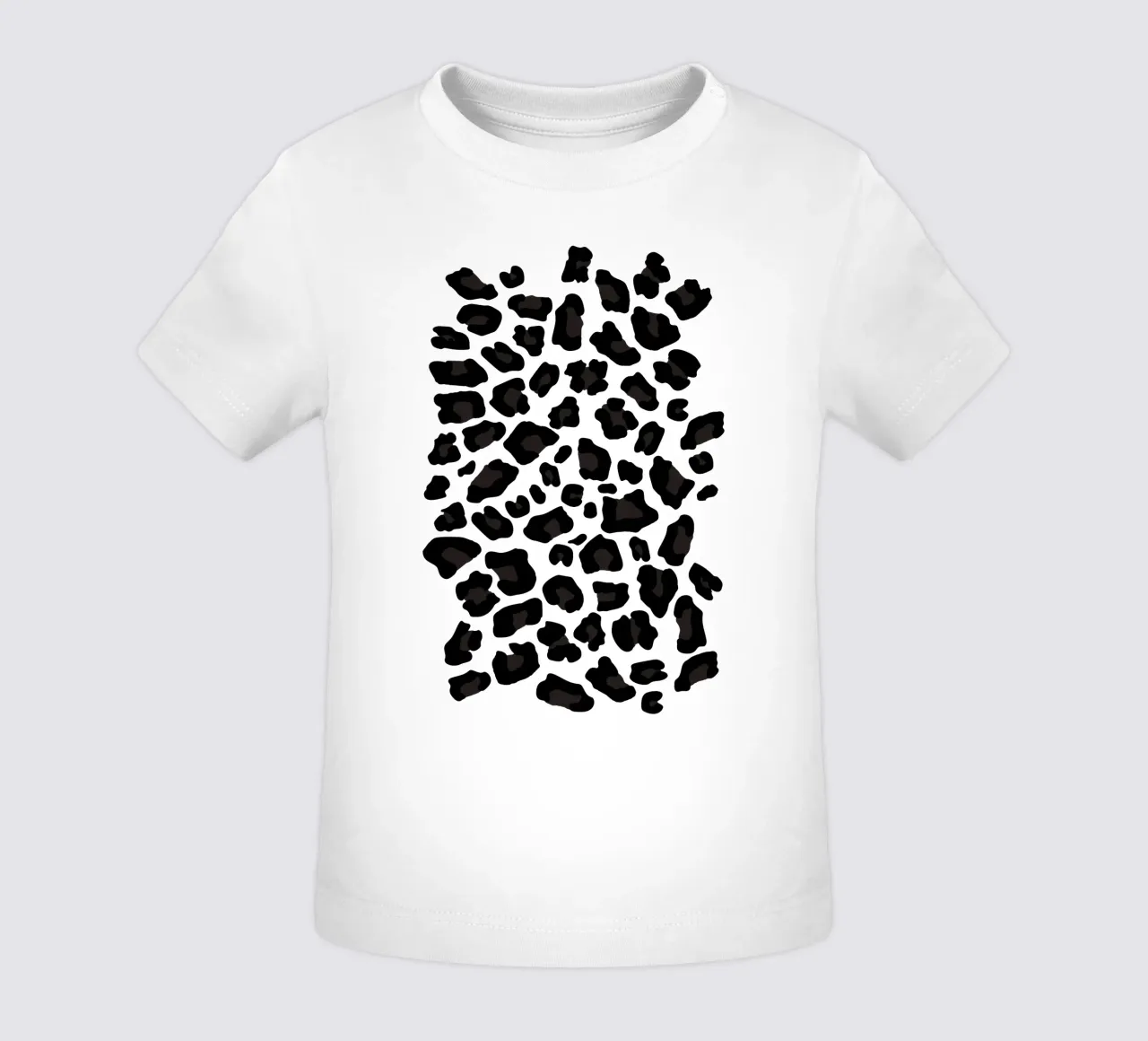 Leopard Print 2.0 Black maglietta neonato da SilverPegasus