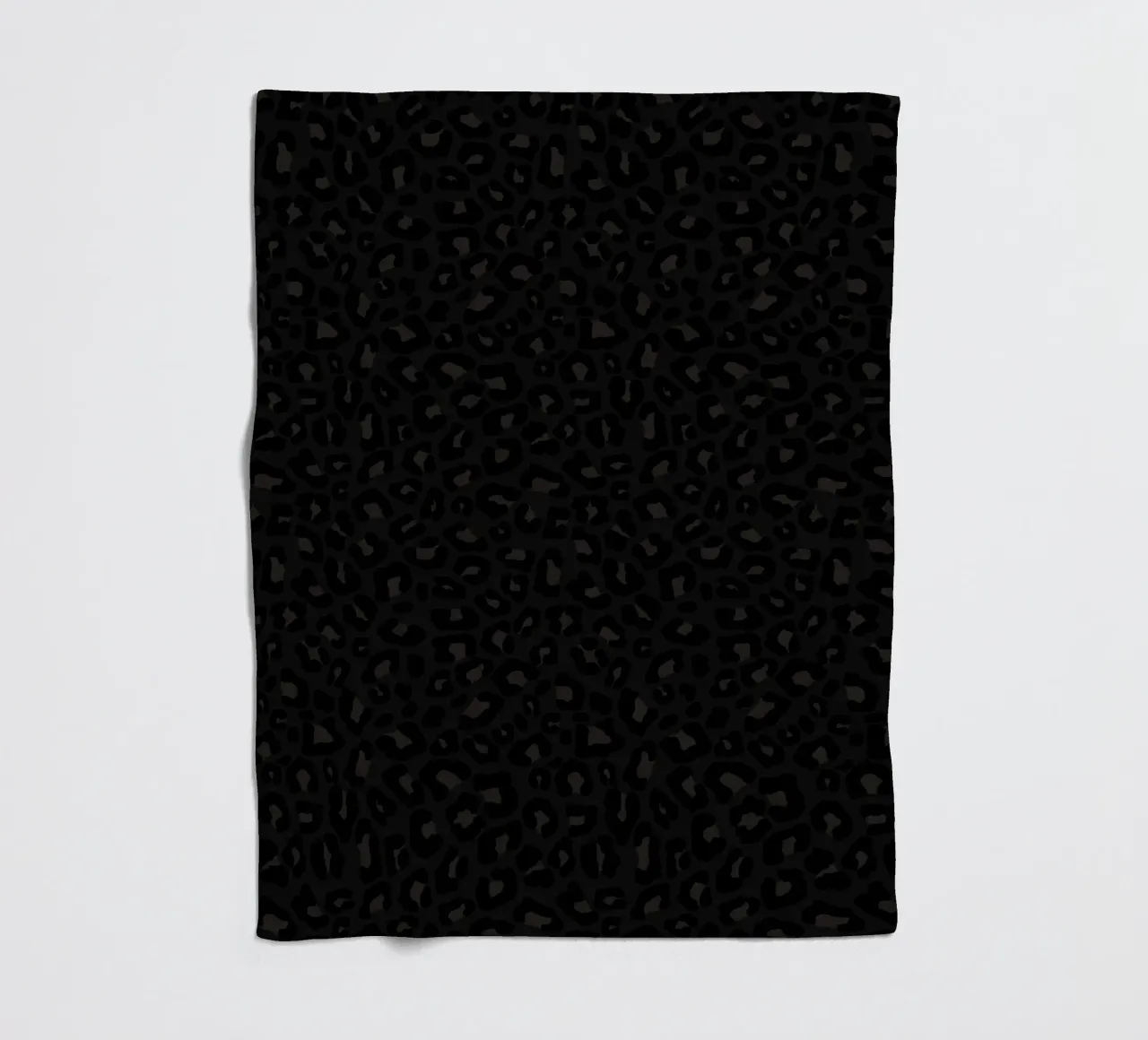 Leopard Print 2.0 Black coperta in pile da SilverPegasus