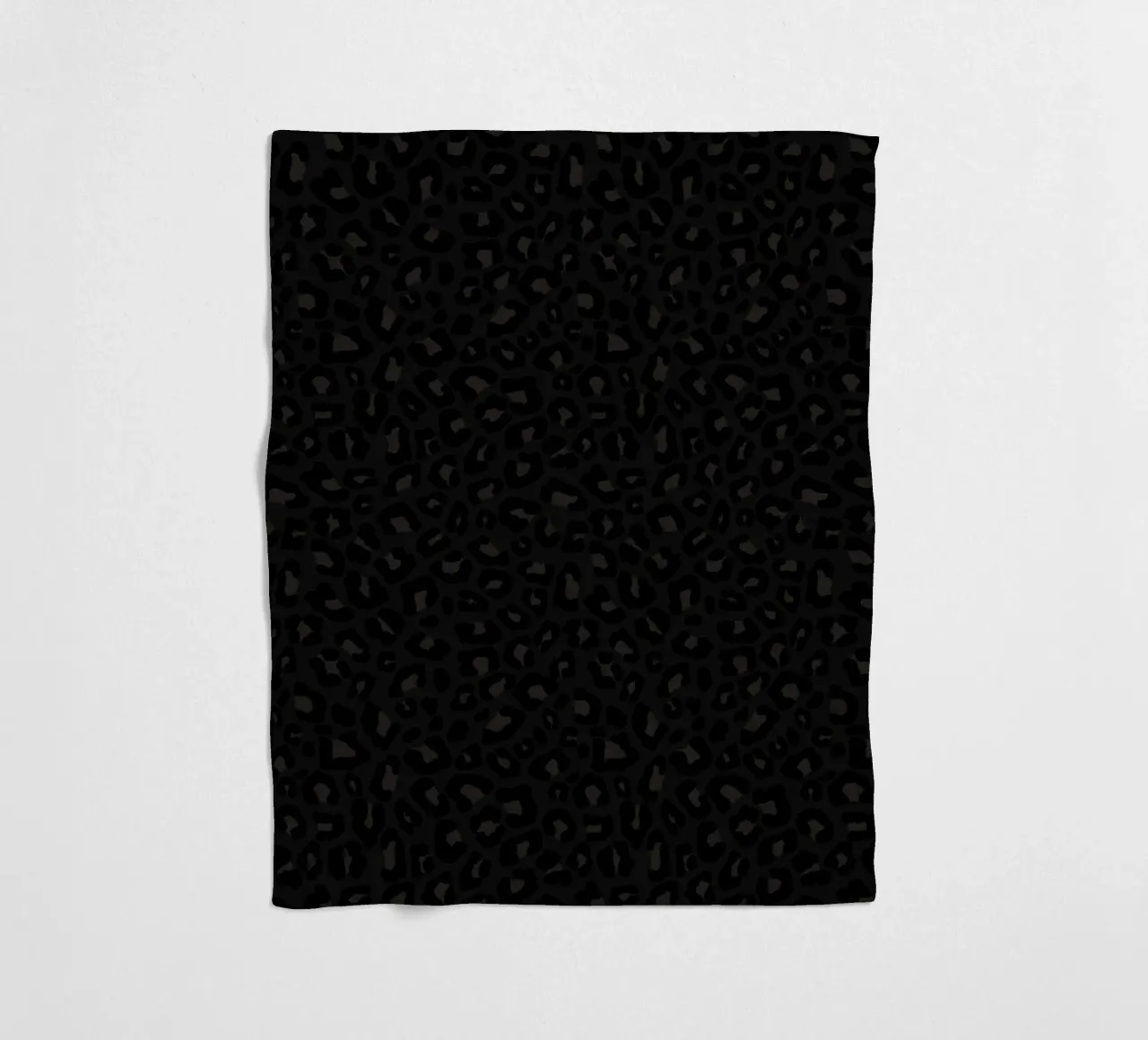 Leopard Print 2.0 Black coperta in pile da SilverPegasus