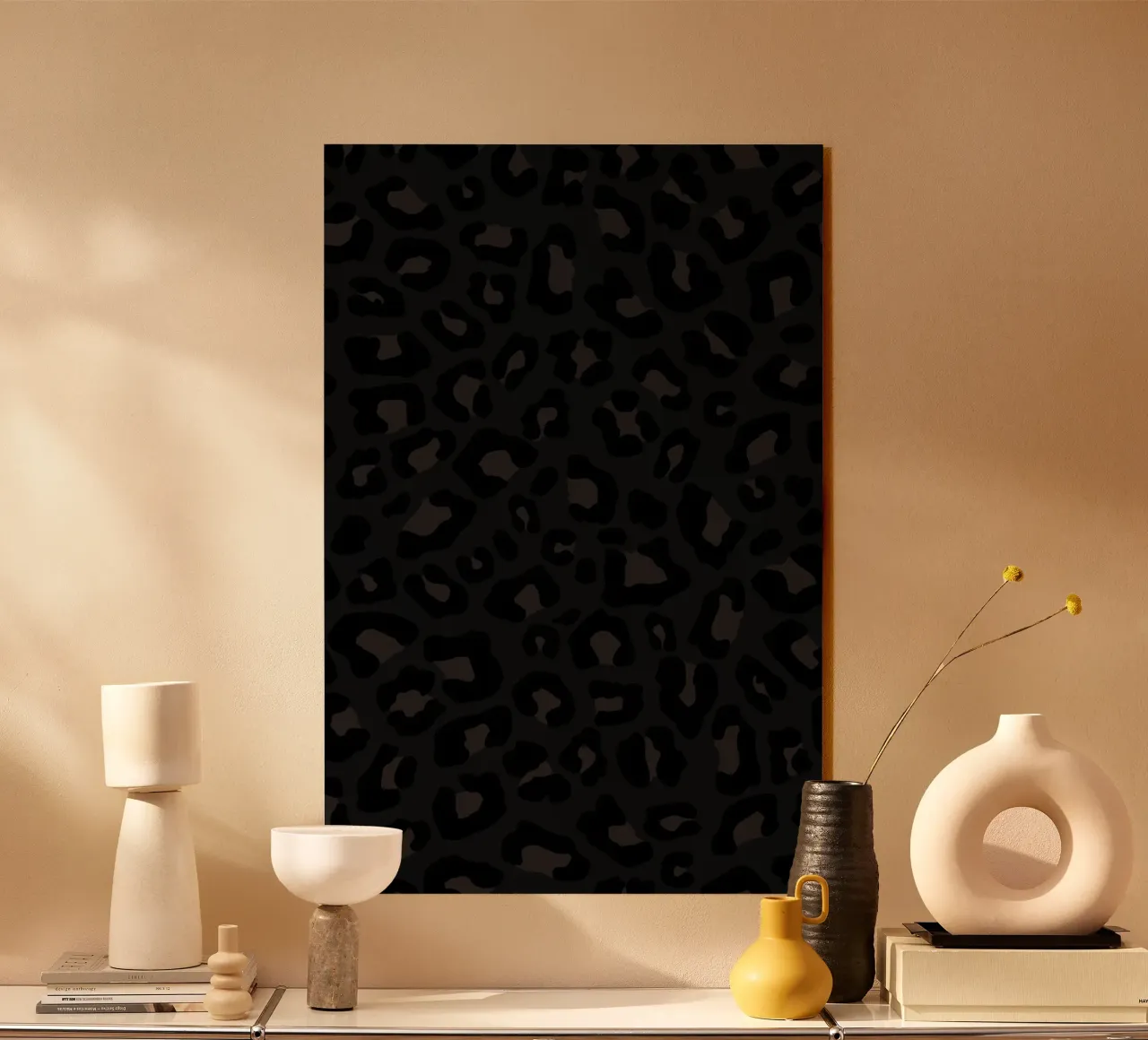 Leopard Print 2.0 Black plexiglass da SilverPegasus