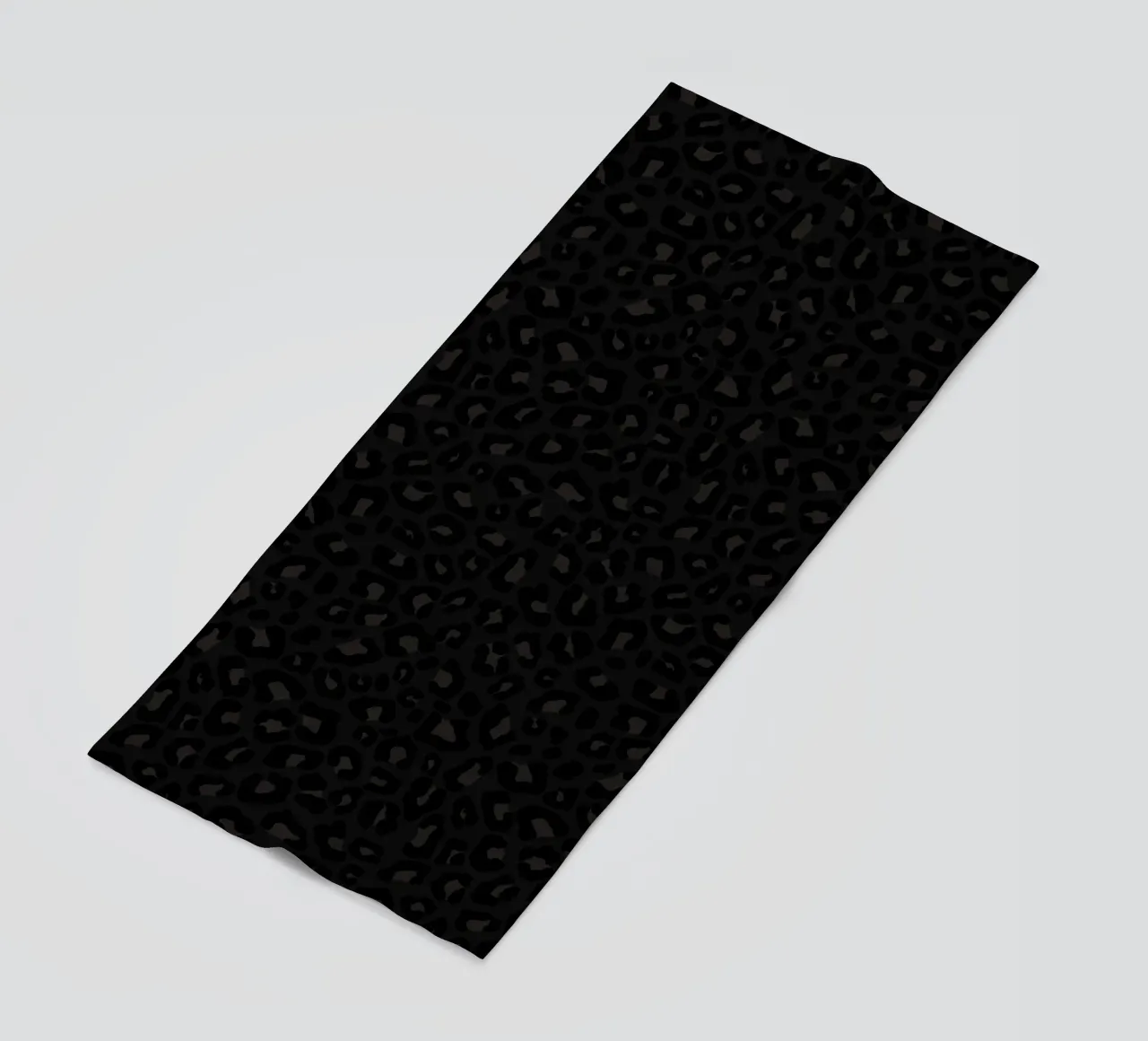 Leopard Print 2.0 Black telo mare da SilverPegasus