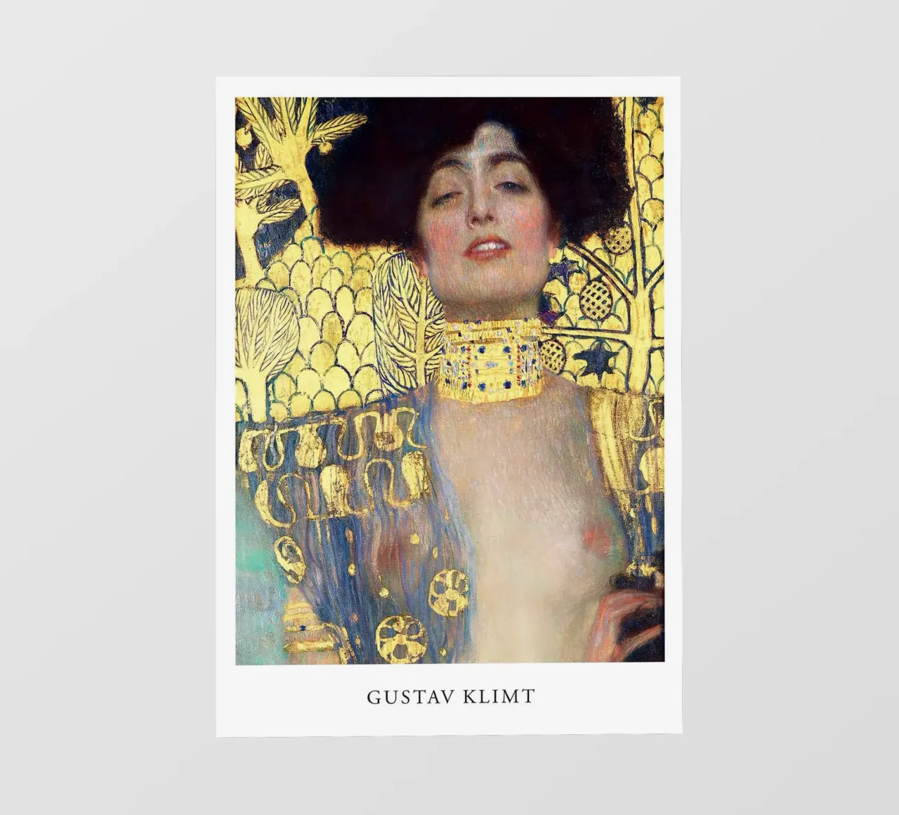 Holofernes by Gustav Klimt Backlit Folie von Super Art