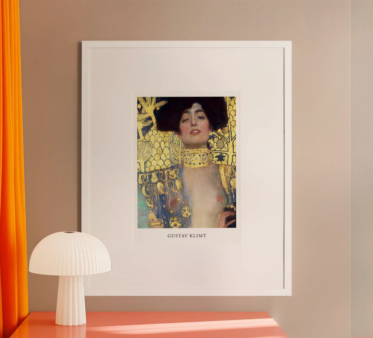 Holofernes by Gustav Klimt Poster von Super Art