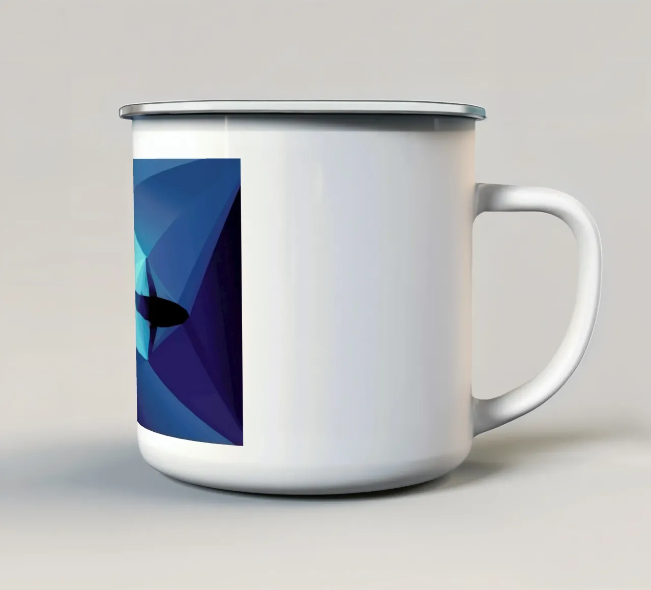 Shark 2 tazza in smalto da Three Of The Possessed