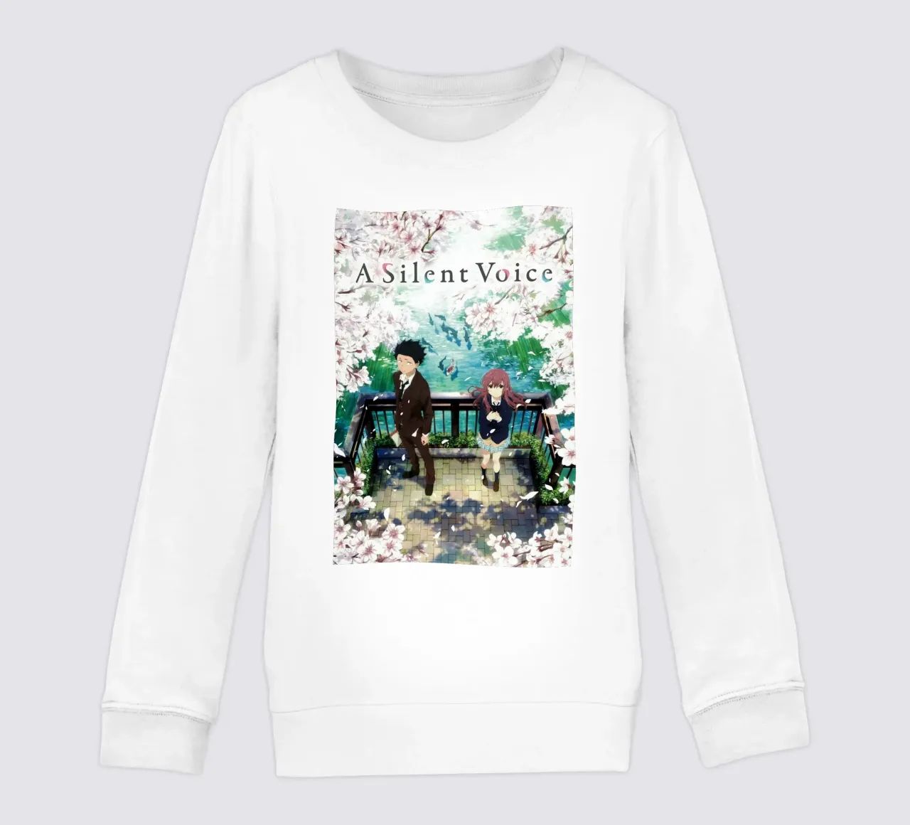 A Silent Voice kids sweatshirt by Waylons Studio