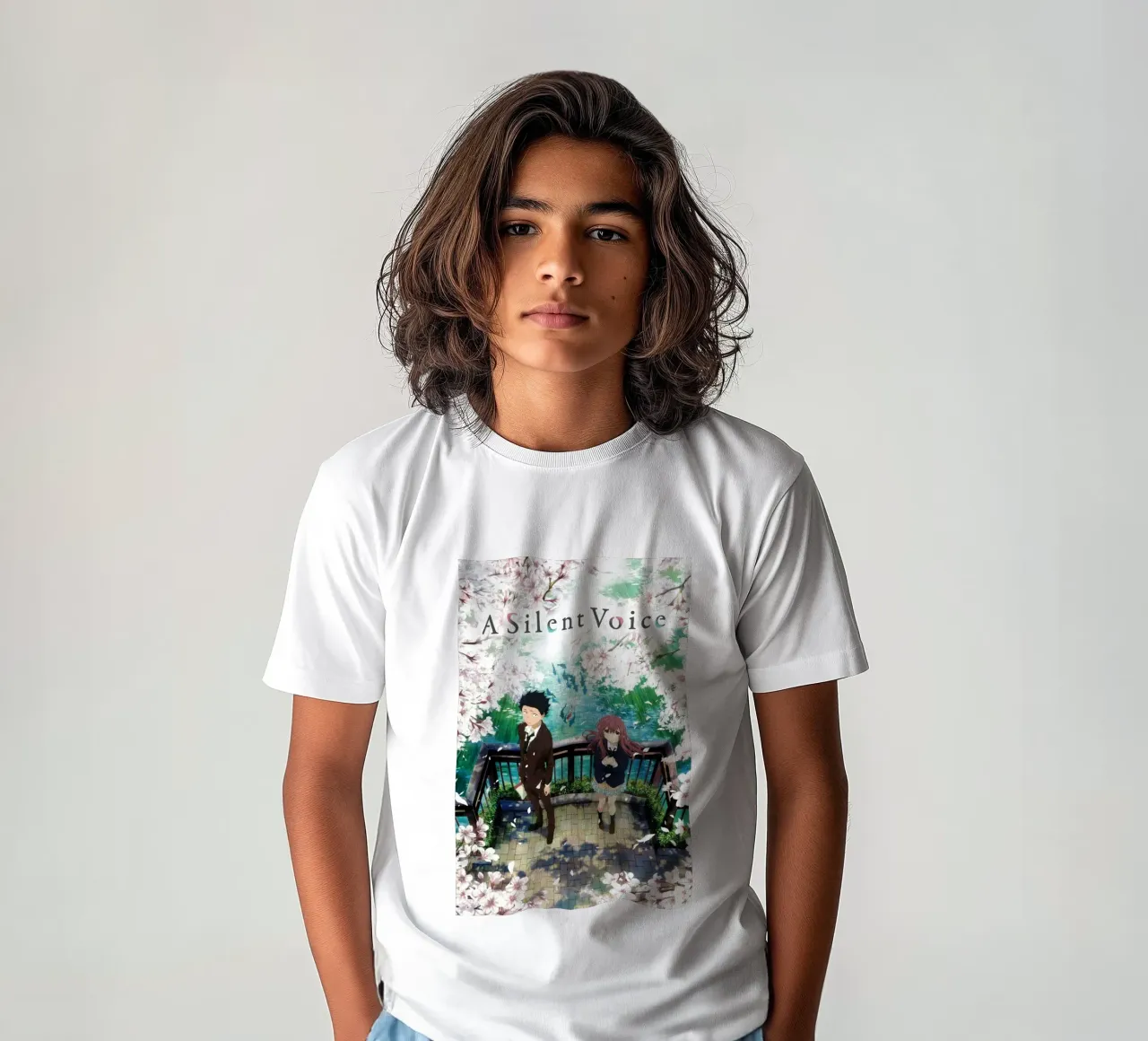 A Silent Voice kids t-shirt by Waylons Studio
