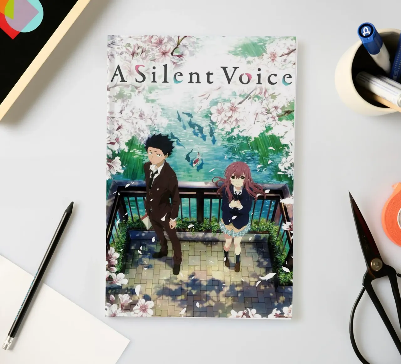 A Silent Voice notebook by Waylons Studio